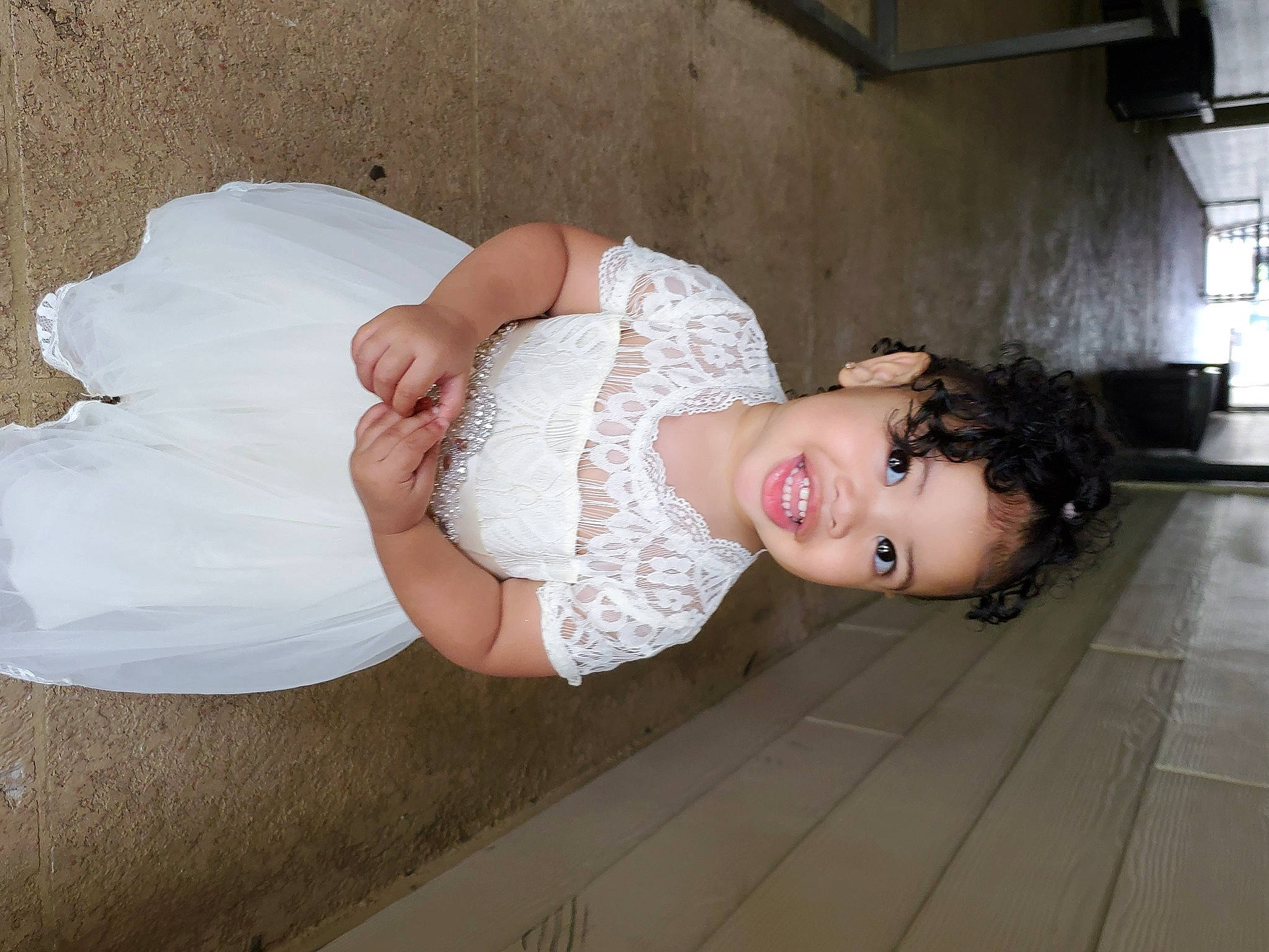 Genelle joined the competition — help win amazing prizes! baby, child, floor, joy, leg, person