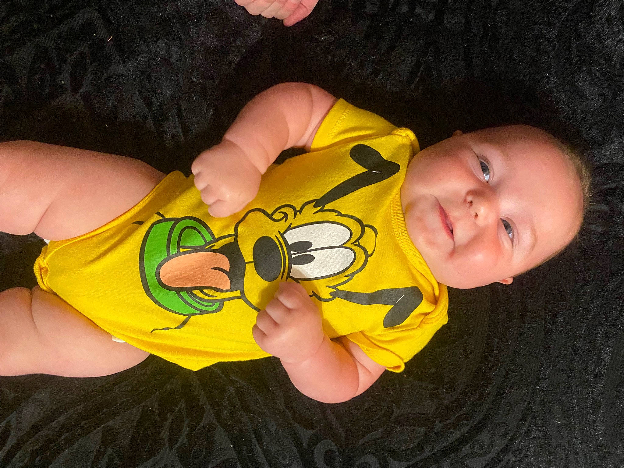 Karson joined the competition — help win amazing prizes! baby, baby_products, baby_toddler_clothing, cheek, child, finger, fun, gesture, happy, human_leg, mouth, nail, person, sleeve, smile, thigh, thumb, toddler, toy, vertebrate