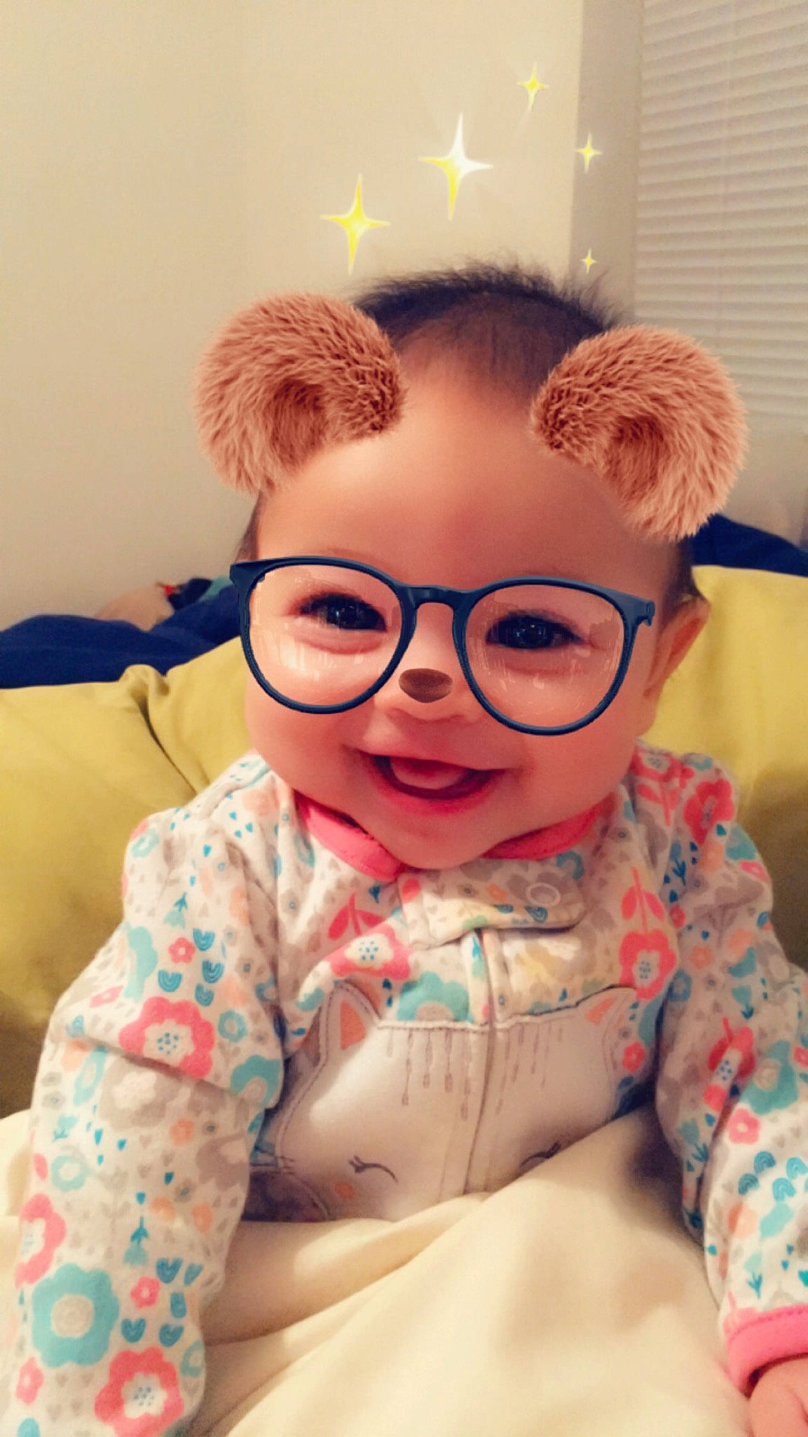 Erynn is registered to the contest to win money with this photo: cheek, child, cool, ear, eye, eyewear, forehead, glasses, hair, head, lip, nose, person, photography, selfie, skin, toddler, vision_care