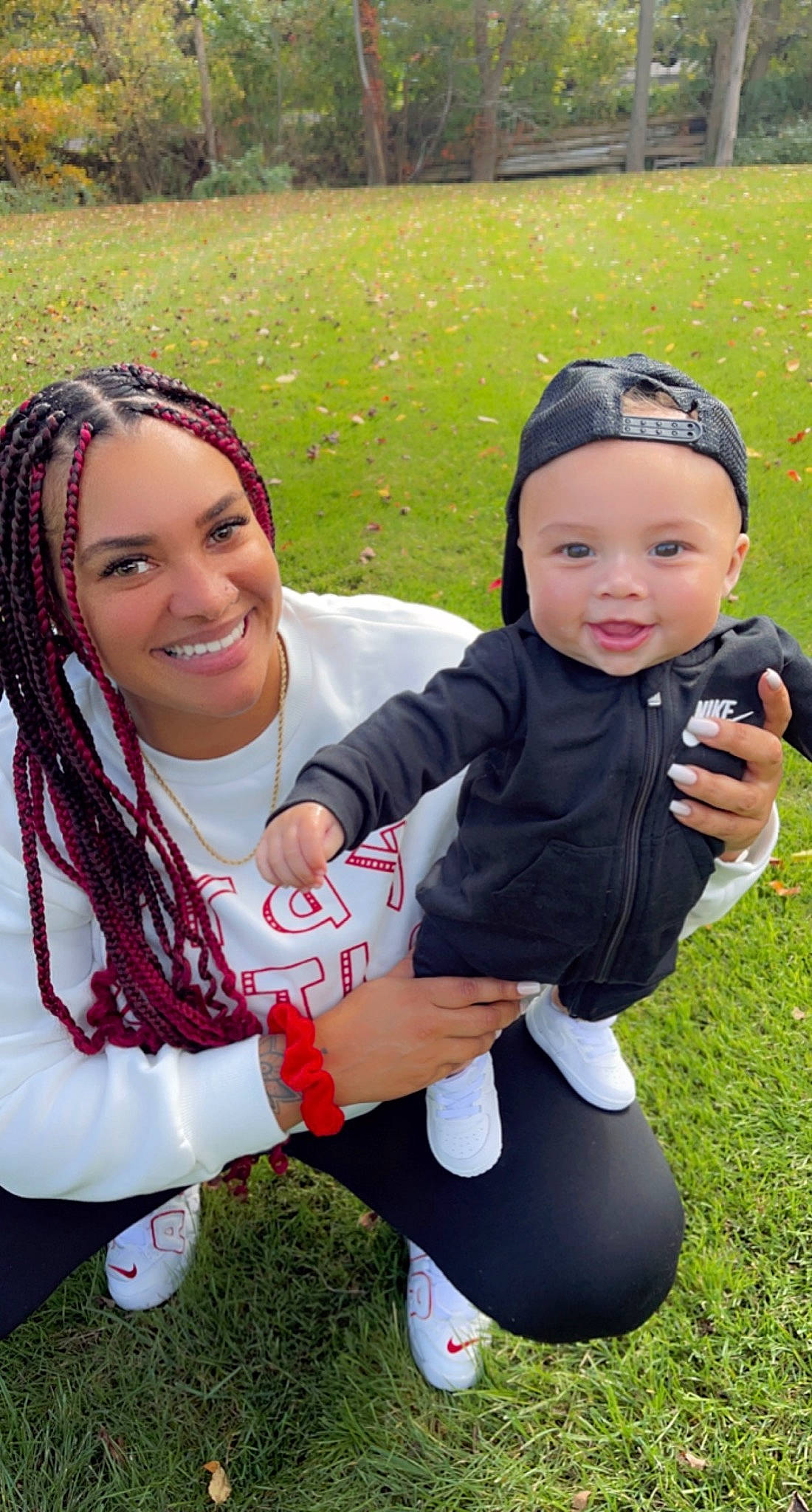 Kailer joined the competition — help win amazing prizes! baby, baby_toddler_clothing, child, cool, eye, facial_expression, fun, gesture, glove, grass, hairstyle, happy, headwear, interaction, joy, leisure, person, photograph, plant, recreation