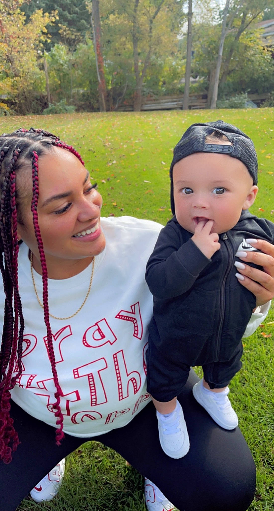 Kailer joined the competition — help win amazing prizes! baby_toddler_clothing, child, community, cool, eye, face, facial_expression, friendship, fun, gesture, grass, hand, happy, headwear, interaction, joy, leisure, person, plant, smile