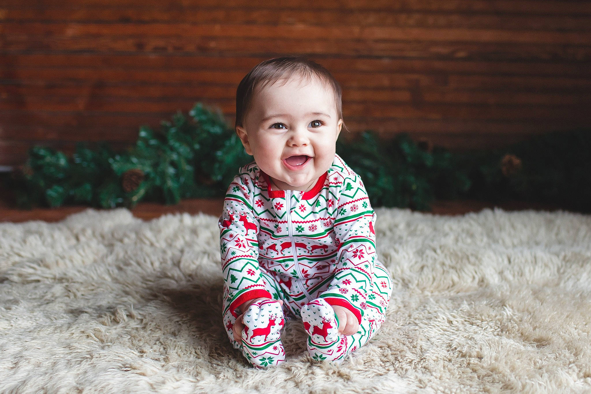 Beckham is registered to the contest to win money with this photo: baby, cheek, child, eye, face, facial_expression, head, laugh, nose, outerwear, people, person, photograph, photography, play, portrait, portrait_photography, sitting, skin, smile