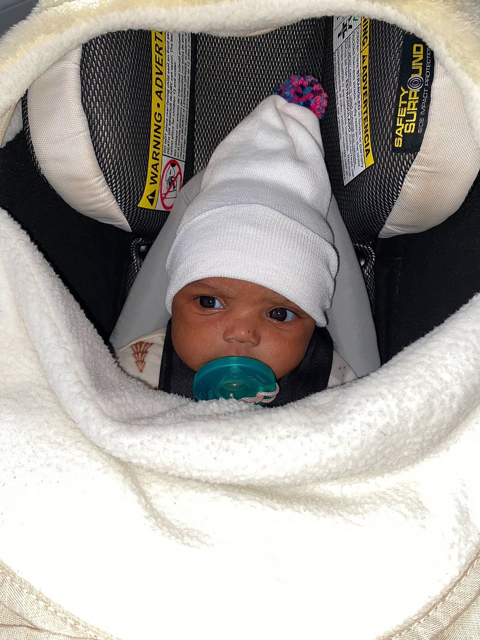 Halo joined the competition — help win amazing prizes! baby, baby_products, baby_safety, baby_sleeping, baby_toddler_clothing, beanie, bedding, bedtime, cap, child, comfort, face, headgear, headwear, knit_cap, linens, nap, person, room, textile