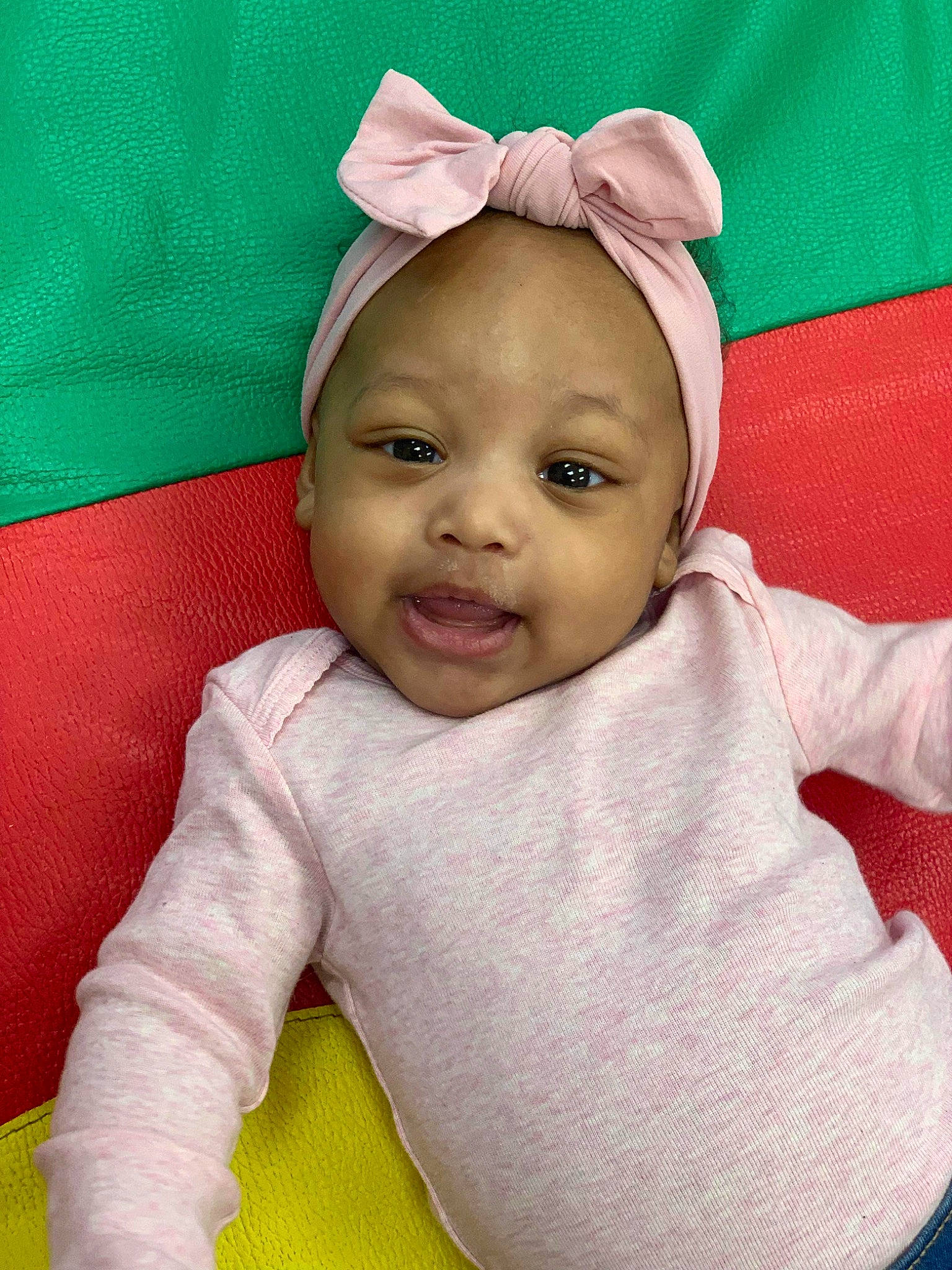 Aubreigh is registered to the contest to win money with this photo: baby, baby_toddler_clothing, cap, cheek, chin, comfort, costume_hat, eyebrow, happy, headgear, iris, linens, lip, person, pink, skin, sleeve, smile, textile, toddler