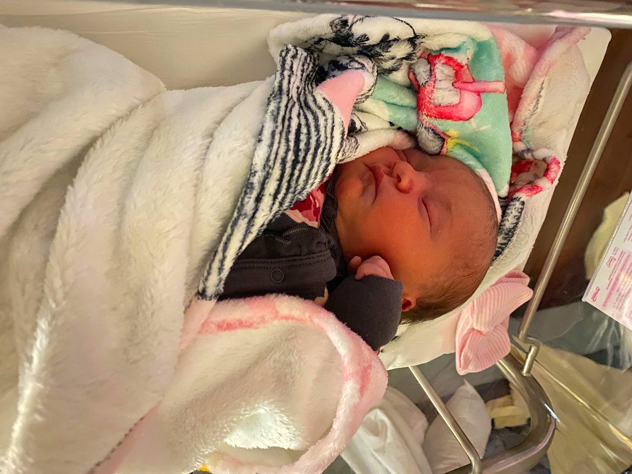 Gracelynn joined the competition — help win amazing prizes! baby, baby_products, baby_safety, baby_sleeping, bed, bed_sheet, bedding, bedtime, child, childbirth, comfort, hospital, hospital_bed, laundry_room, linens, nap, patient, person, room, sleep