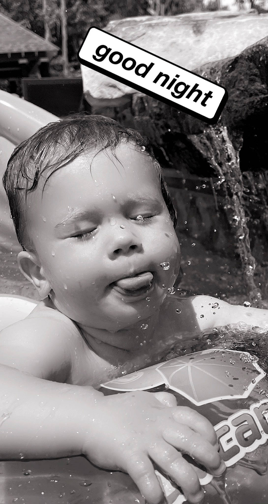 Baylor is registered to the contest to win money with this photo: baby, black, black_and_white, child, eyelash, flash_photography, fun, happy, monochrome, monochrome_photography, person, photograph, photography, play, portrait_photography, snapshot, stock_photography, street, style, toddler