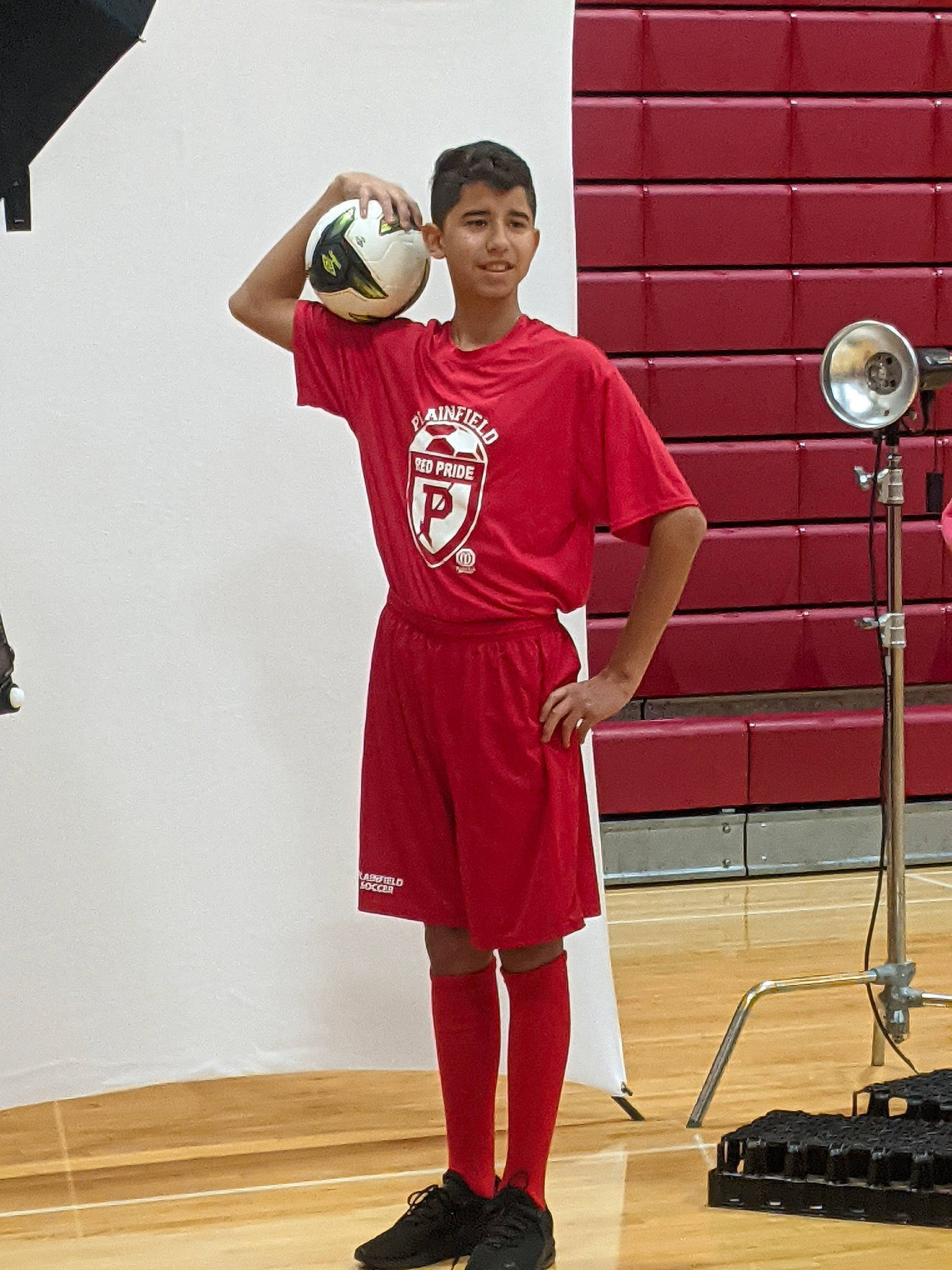 Malakye joined the competition — help win amazing prizes! ball, ball_game, basketball, basketball_player, competition_event, flooring, football, jersey, joint, joy, knee, person, player, shoe, shorts, sneakers, sports, sports_equipment, sports_uniform, sportswear