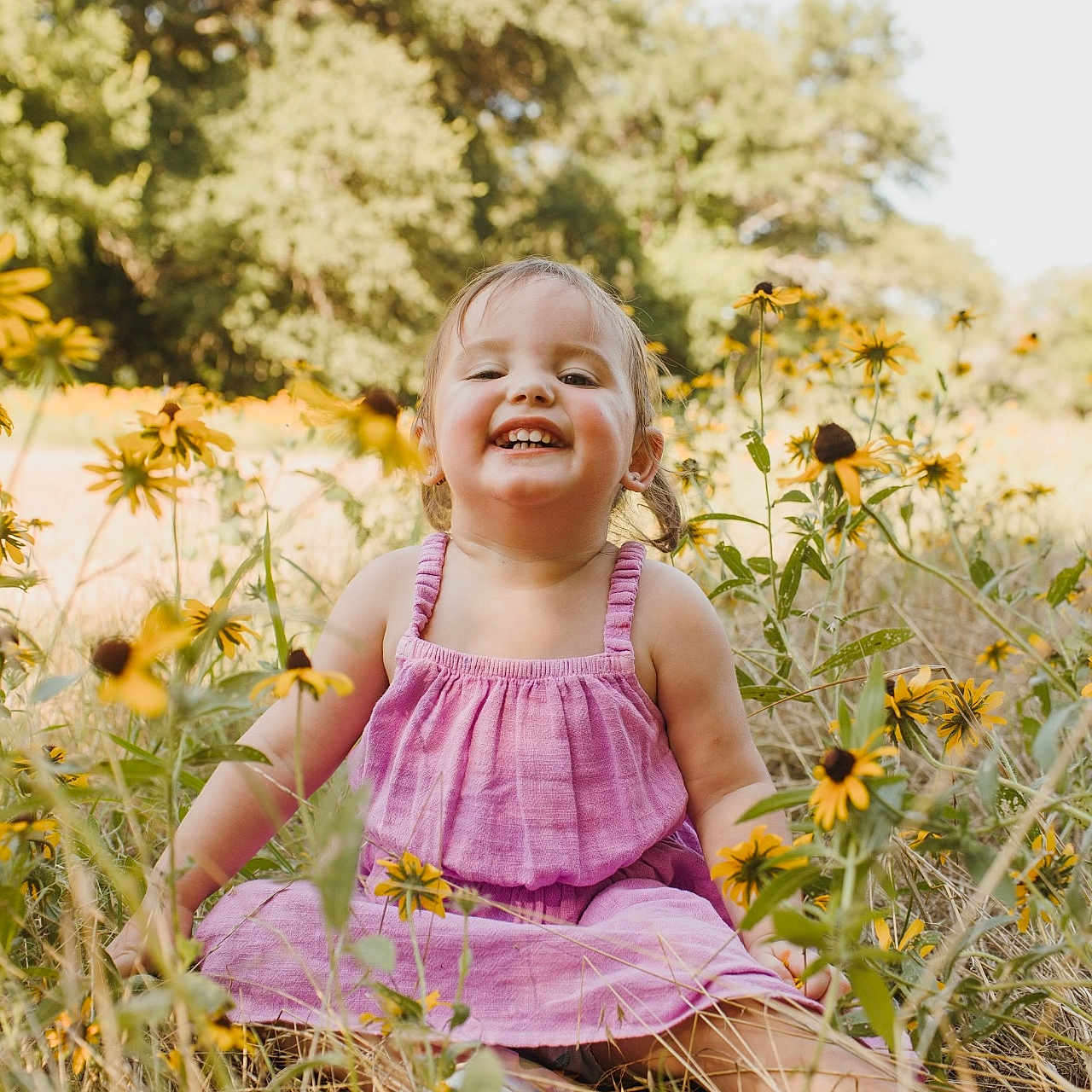 Blakelyn joined the competition — help win amazing prizes! child, daisy, face, female, field, flower, grass, grassland, happy, head, herbal, herbs, laughing, nature, outdoors, person, photography, plant, portrait, smile