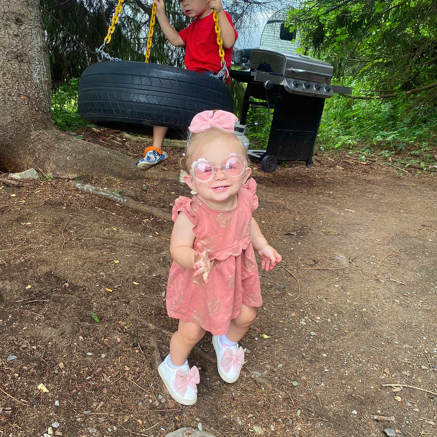 Octavia is registered to the contest to win money with this photo: baby, child, face, grass, grove, head, land, nature, outdoorplayarea, outdoors, park, person, photography, plant, playarea, portrait, soil, tree, vegetation, woodland