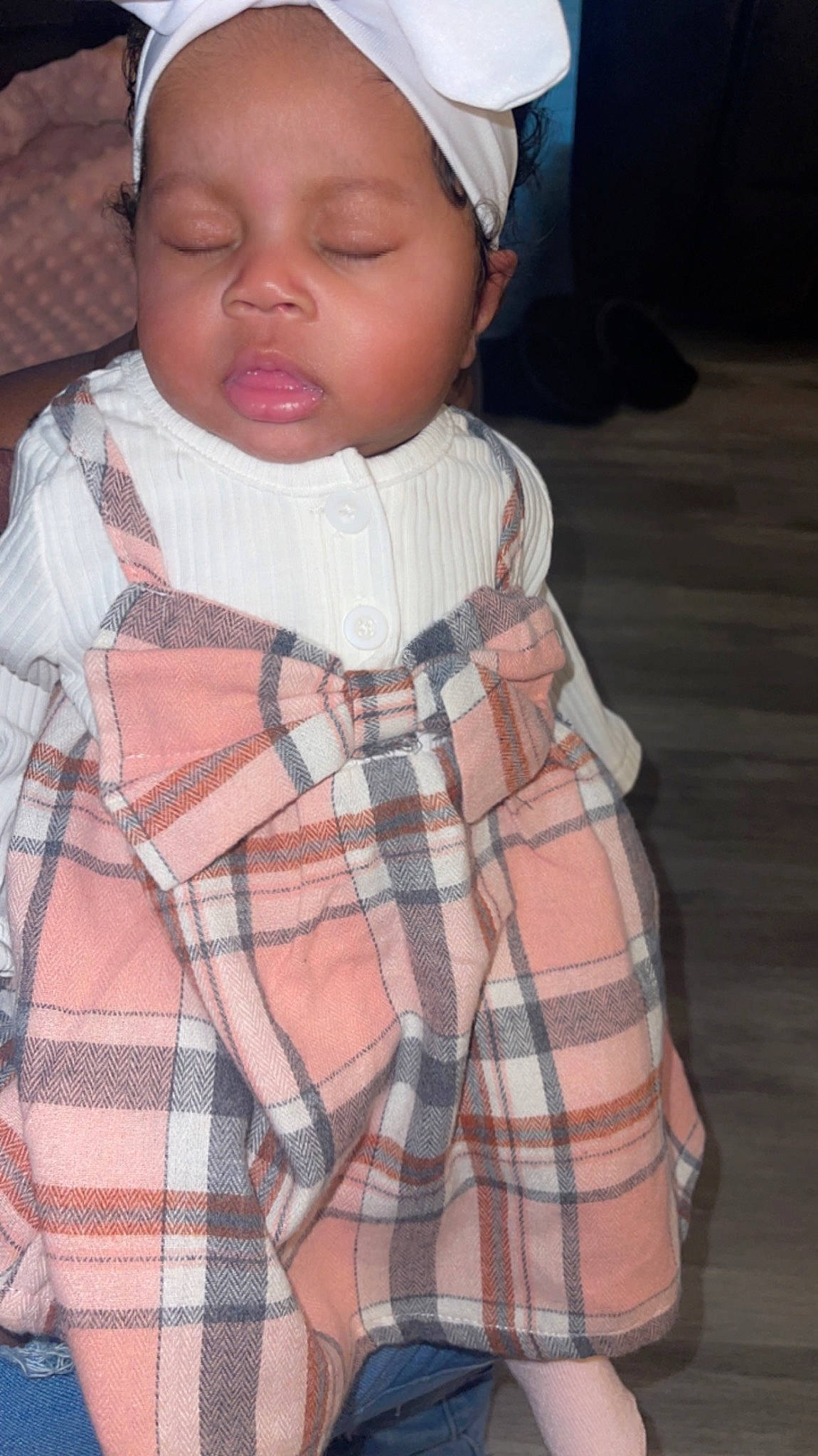 Wynter is registered to the contest to win money with this photo: baby, baby_products, baby_toddler_clothing, cap, cheek, child, collar, dress_shirt, eyelash, iris, lip, neck, nose, pattern, person, plaid, skin, sleeve, tartan, textile