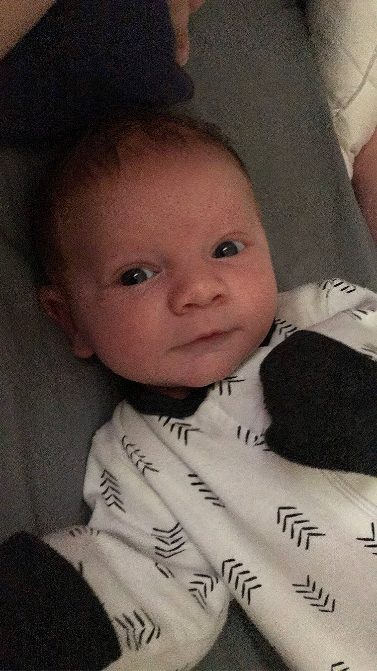 Paxten joined the competition — help win amazing prizes! baby, baby_toddler_clothing, cheek, child, chin, close_up, comfort, cool, eye, eyebrow, eyelash, flash_photography, happy, iris, lip, nose, person, skin, sleeve, smile