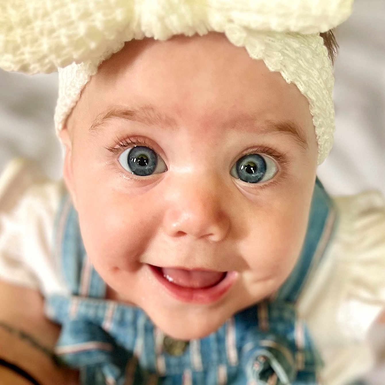 Vaeda is registered to the contest to win money with this photo: accessories, baby, cap, clothing, face, formalwear, glasses, happy, hat, head, headband, laughing, newborn, pants, person, photography, portrait, selfie, smile, tie