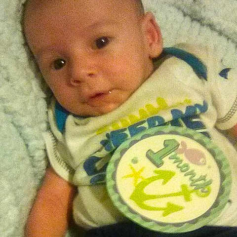 Ian Loki is registered to the contest to win money with this photo: baby, baby_products, baby_toddler_clothing, cheek, child, face, head, nose, person, product, skin, smile, toddler