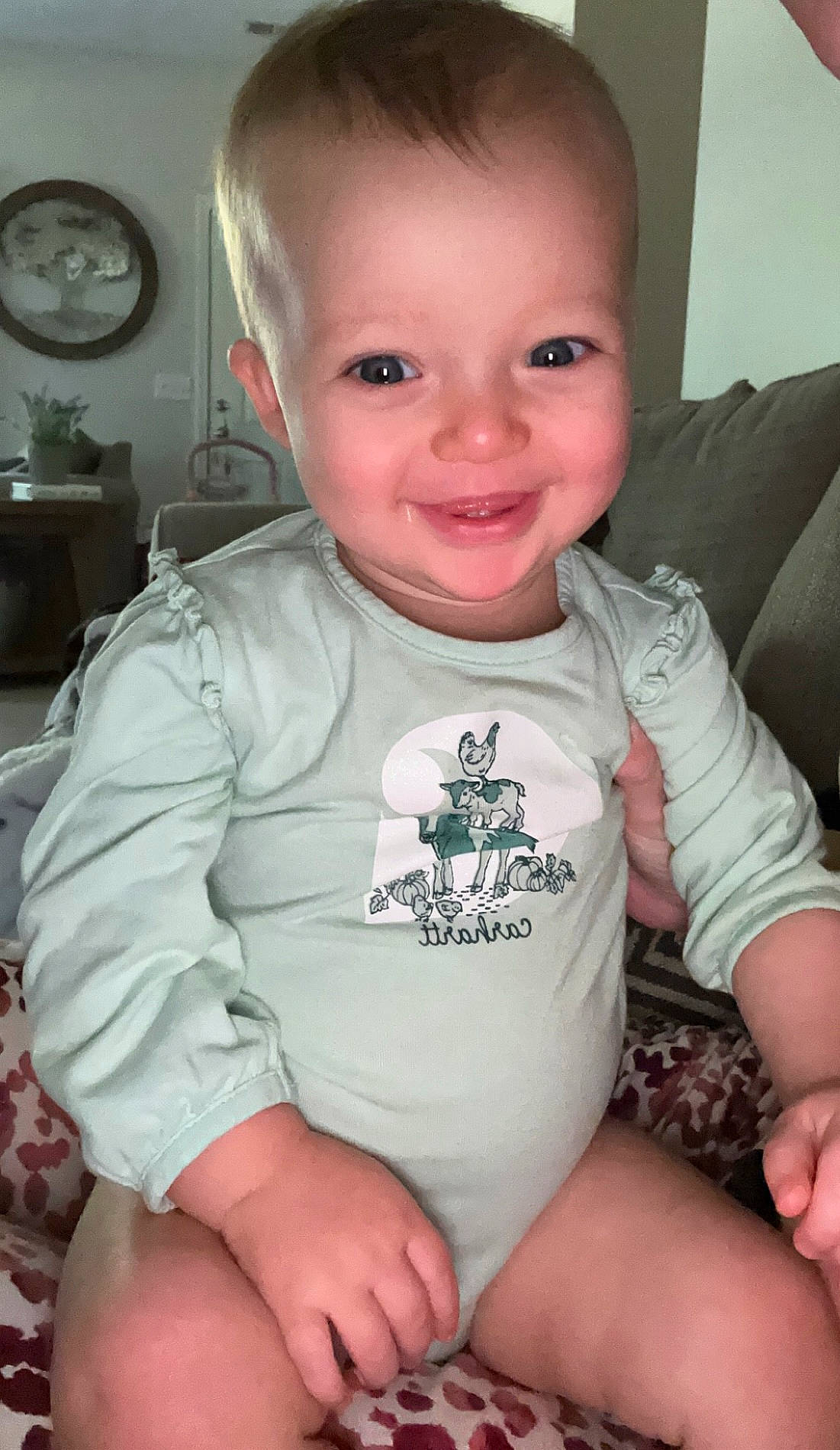 Bennett joined the competition — help win amazing prizes! arm, baby_toddler_clothing, cheek, chin, eye, face, hair, hairstyle, head, human_body, joint, joy, mouth, muscle, neck, nose, person, shoulder, skin, sleeve
