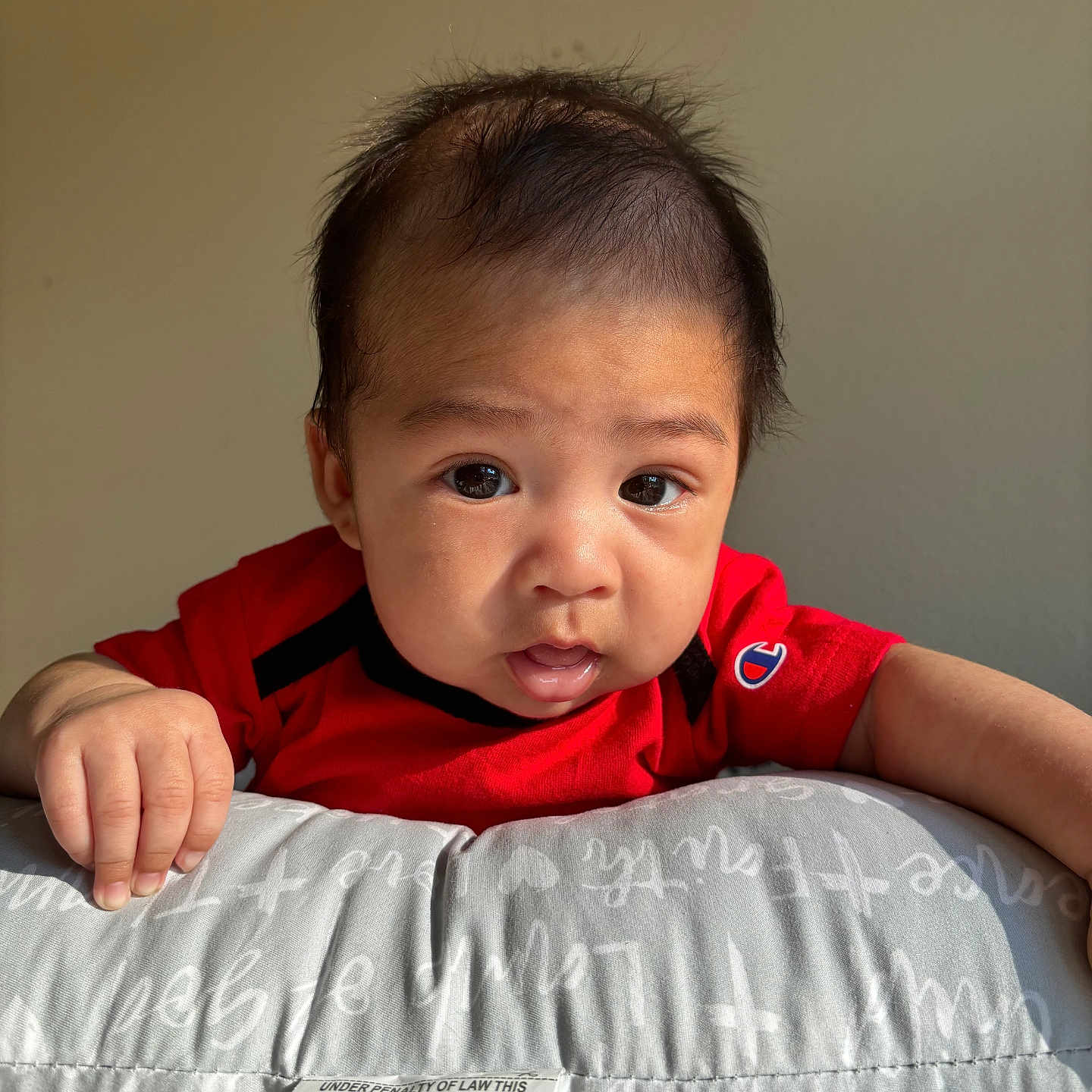 Jayavarman joined the competition — help win amazing prizes! baby, bed, bedroom, bodypart, couch, cushion, face, finger, furniture, hand, happy, head, homedecor, mouth, newborn, person, photography, portrait, smile, text