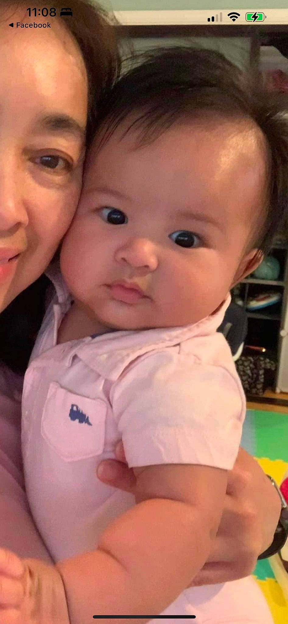 Elijah Angelo joined the competition — help win amazing prizes! baby, baby_toddler_clothing, beauty, cheek, child, computer_keyboard, eyelash, finger, forehead, fun, gesture, hair, happy, iris, lip, mouth, nose, person, skin, toddler