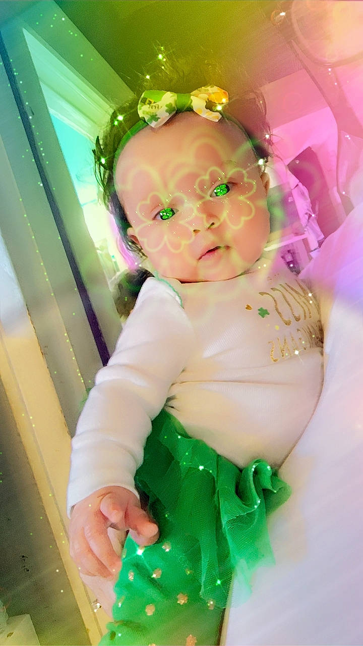 Anastasia joined the competition — help win amazing prizes! baby, baby_toddler_clothing, bathing, cheek, chest, child, fun, green, happy, head, human_body, iris, person, personal_protective_equipment, pink, play, sitting, smile, sunglasses, thumb