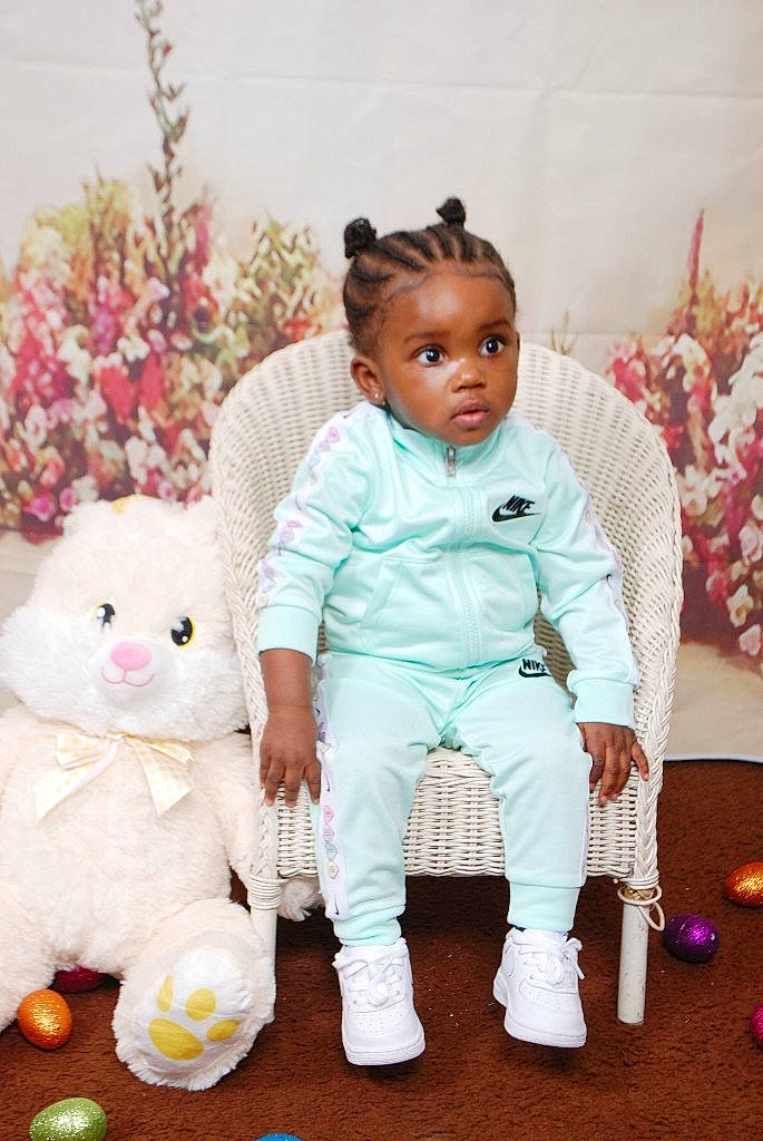 Regina joined the competition — help win amazing prizes! baby, baby_toddler_clothing, baby_toys, child, doll, event, fur, happy, head, pattern, person, pink, plush, sitting, skin, sleeve, stuffed_toy, textile, toddler, toy