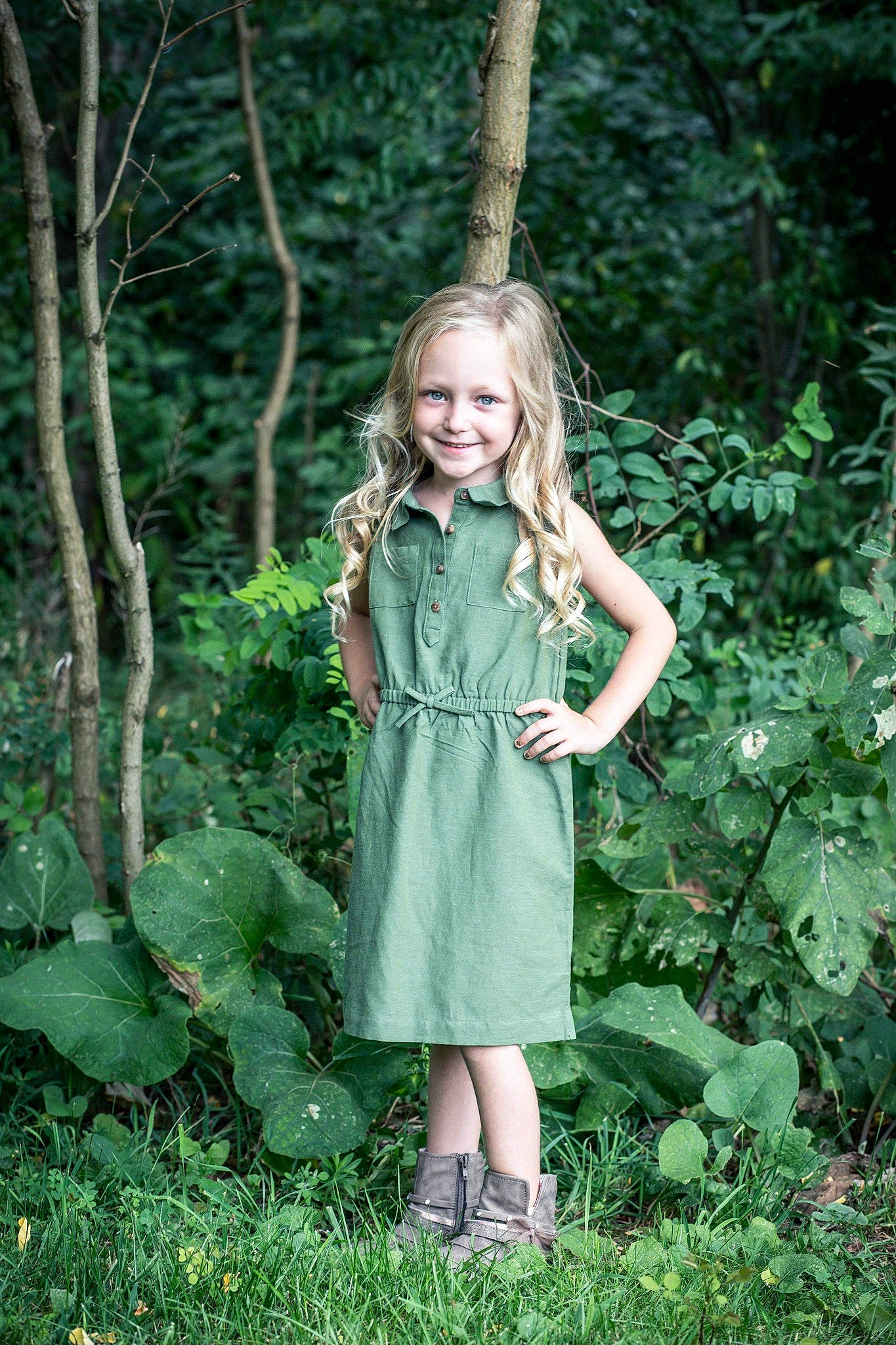 Legend joined the competition — help win amazing prizes! baby_toddler_clothing, blond, child_model, day_dress, dress, forest, garden, green, groundcover, joy, jungle, mouth, one_piece_garment, people_in_nature, person, shrub, spring, subshrub, summer, terrestrial_plant