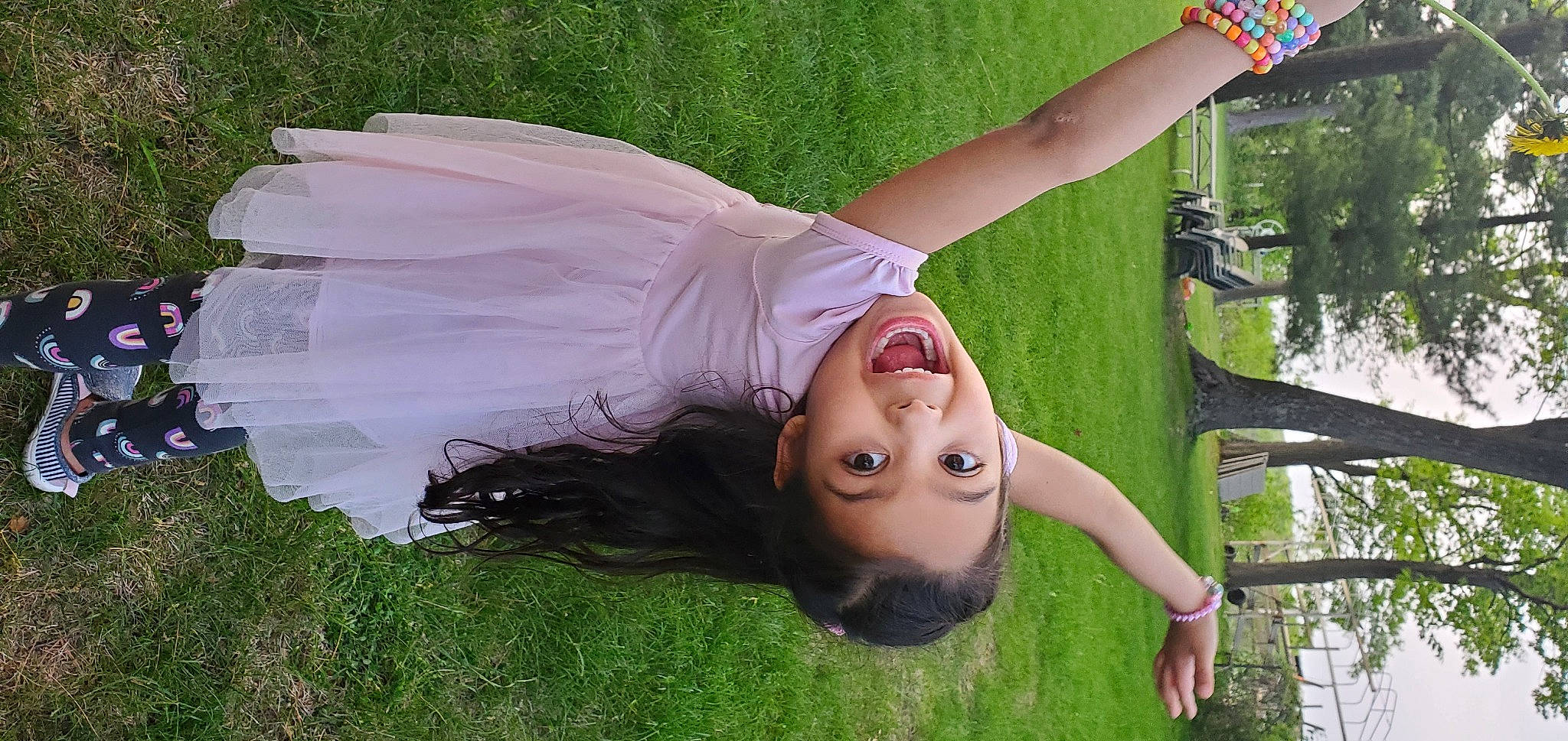 Laura Sophia is registered to the contest to win money with this photo: black_hair, botany, flash_photography, fun, grass, grass_family, green, hairstyle, happy, leisure, long_hair, meadow, people_in_nature, person, plant, shoulder, smile, sunlight, thigh, tree