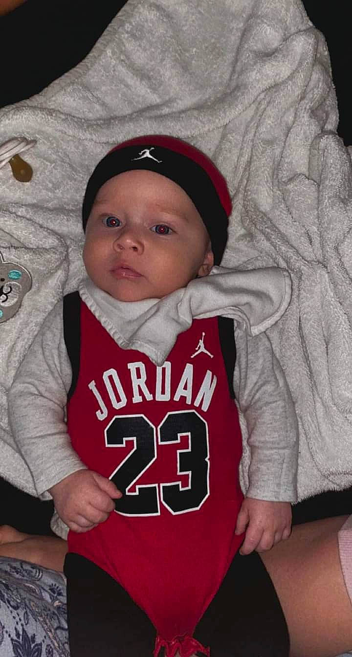 Eli joined the competition — help win amazing prizes! baby, baby_toddler_clothing, cap, cheek, child, chin, cool, eye, face, fun, happy, head, headwear, jersey, lip, mouth, nose, person, skin, sleeve