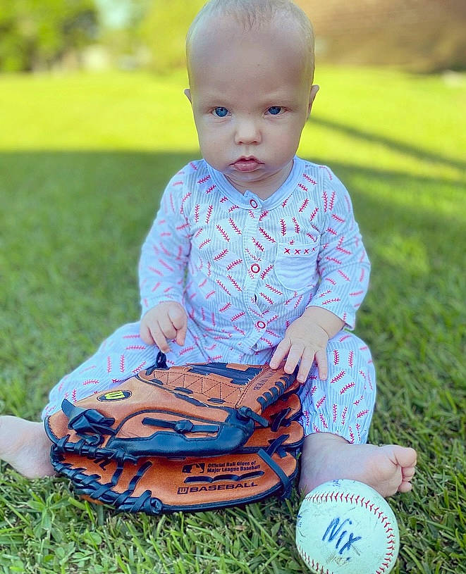 Lawson joined the competition — help win amazing prizes! baby, baby_toddler_clothing, child, electric_blue, grass, grass_family, grassland, happy, lawn, leaf, leisure, meadow, nature, people_in_nature, person, photograph, recreation, sports_equipment, summer, toddler