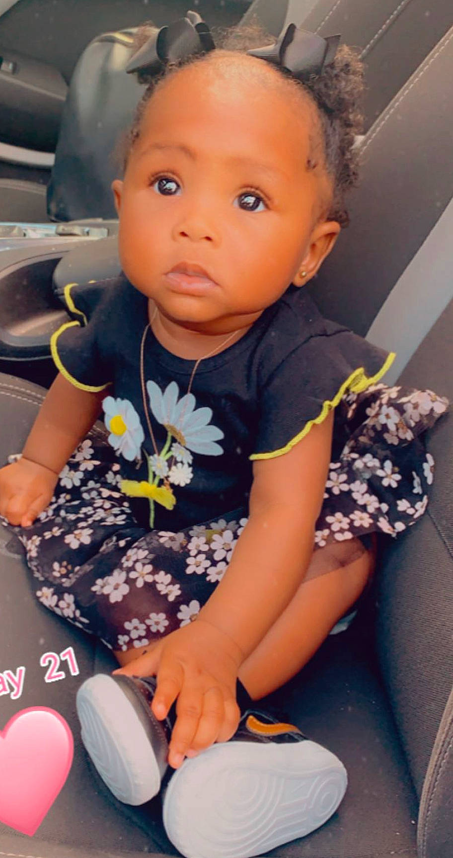 Khari joined the competition — help win amazing prizes! baby, cheek, child, nose, person, sitting, skin, smile, toddler