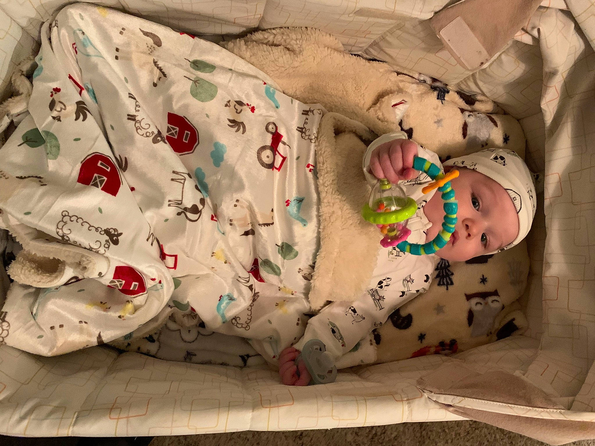 Jacob is registered to the contest to win money with this photo: art, baby_toddler_clothing, bag, carmine, craft, creative_arts, fashion_accessory, headwear, home_accessories, linens, luggage_and_bags, packing_materials, pattern, person, room, sleeve, textile, visual_arts