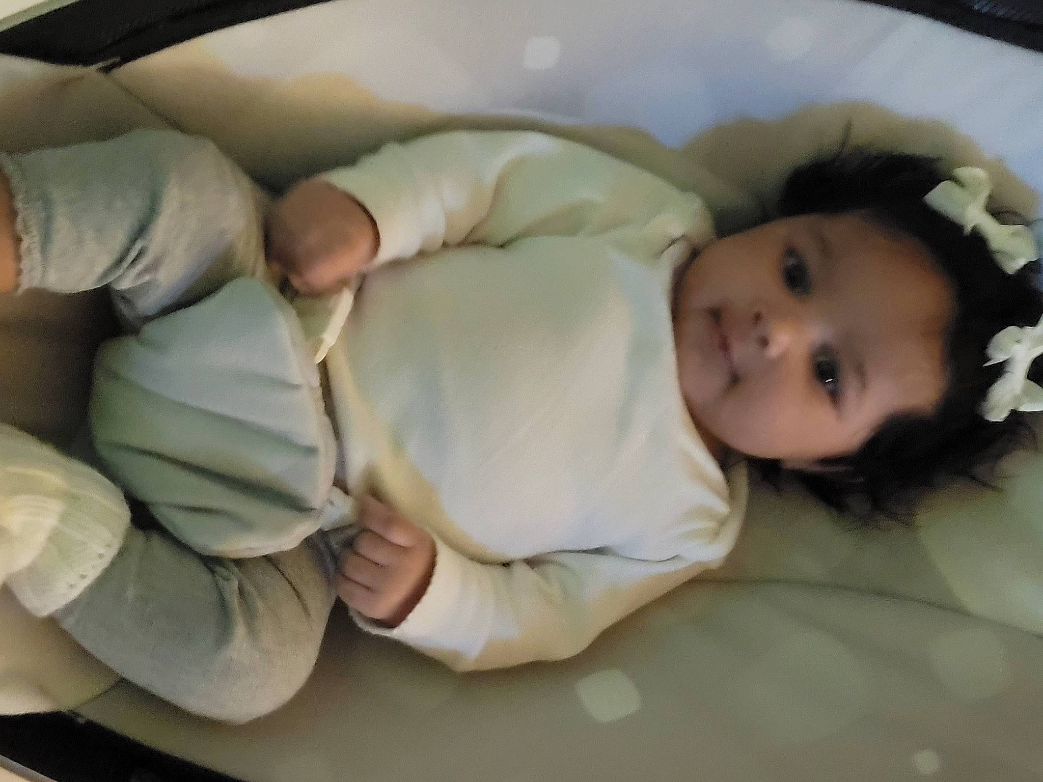 Damayiah is registered to the contest to win money with this photo: baby, baby_products, baby_toddler_clothing, bedtime, cheek, child, comfort, elbow, finger, gesture, hand, person, room, skin, sleep, thumb, toddler