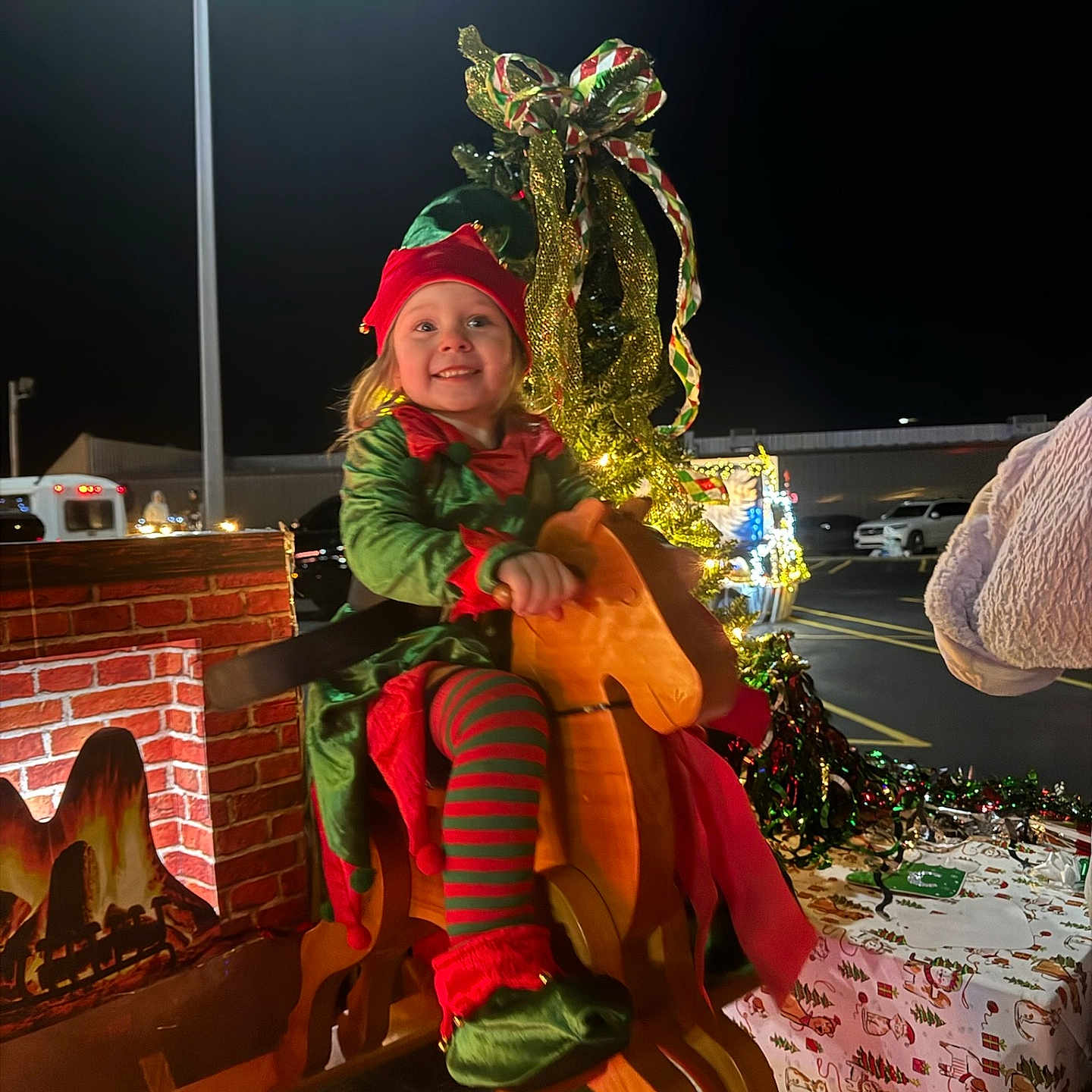 Everlee joined the competition — help win amazing prizes! baby, car, clothing, coat, costume, face, fireplace, furniture, hat, head, indoors, jacket, lighting, person, photography, plant, portrait, pottedplant, transportation, vehicle