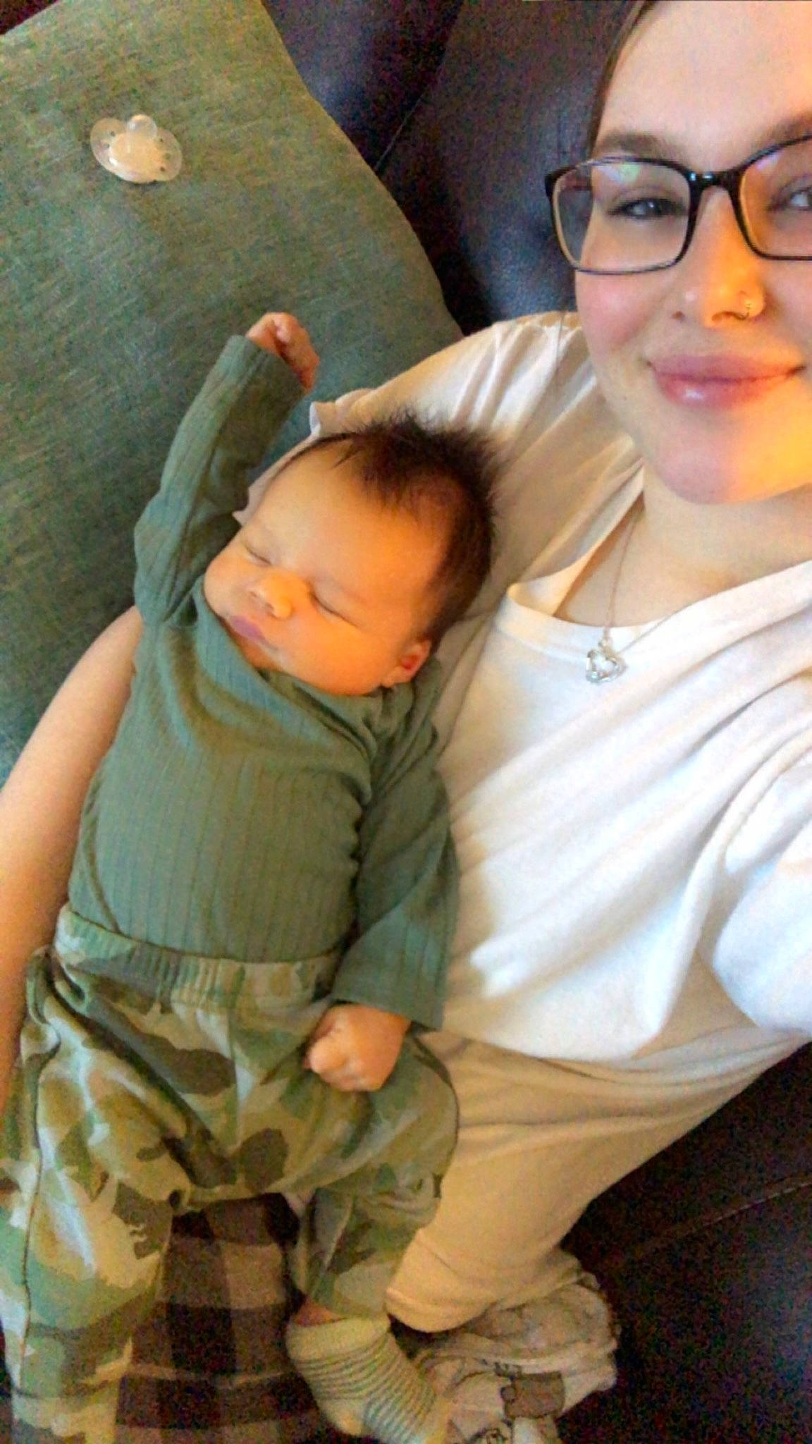 Lucca joined the competition — help win amazing prizes! baby, cheek, child, comfort, face, facial_expression, finger, fun, gesture, hairstyle, happy, joint, joy, military_camouflage, person, shoulder, skin, sleeve, smile, textile