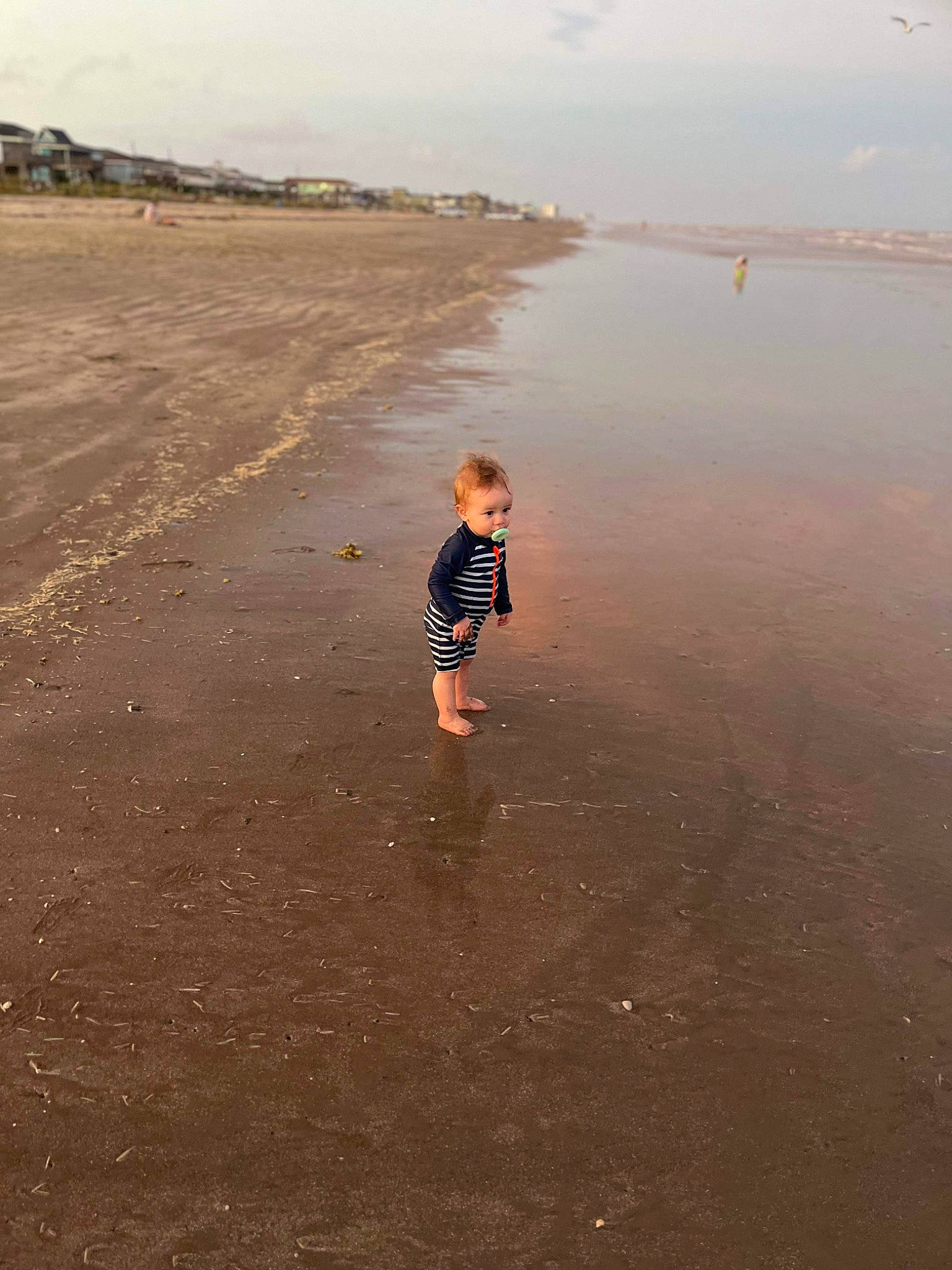 Bentley is registered to the contest to win money with this photo: beach, child, cloud, coastal_and_oceanic_landforms, dusk, fun, happy, horizon, lake, landscape, people_in_nature, person, recreation, sand, shore, sky, toddler, tree, water, water_resources
