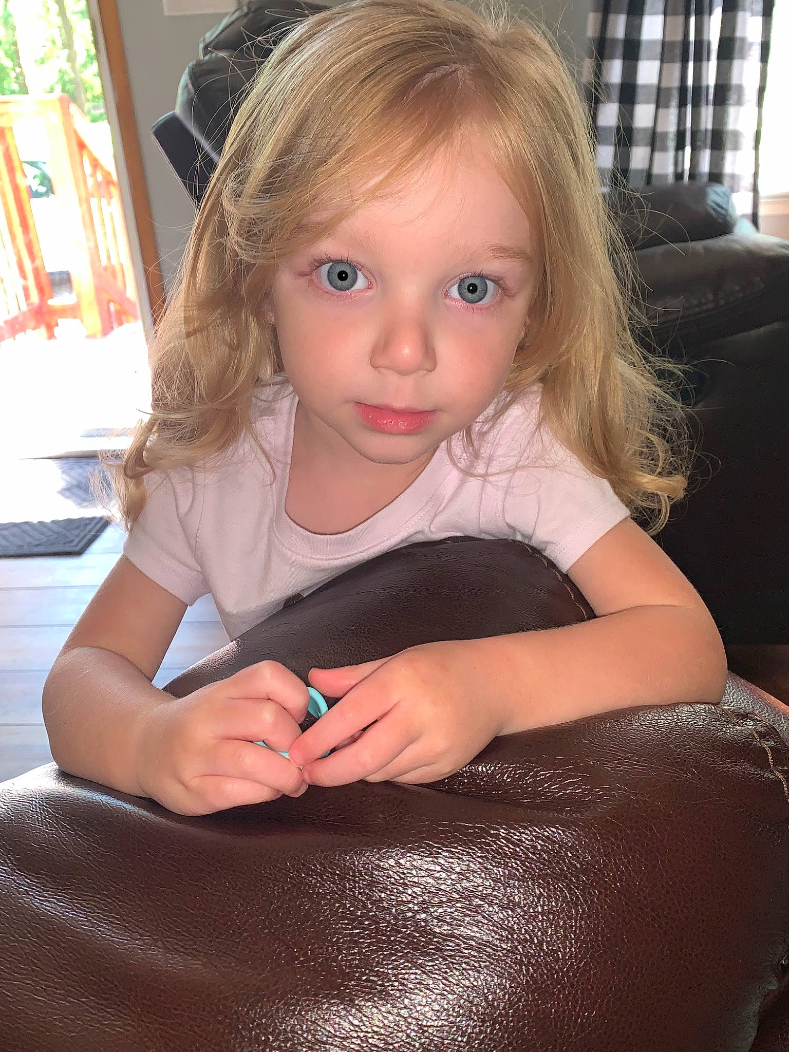 Holly is registered to the contest to win money with this photo: beauty, cheek, child, chin, eye, eyebrow, eyelash, hairstyle, happy, head, iris, lip, long_hair, nose, organ, person, shoulder, skin, smile, toddler