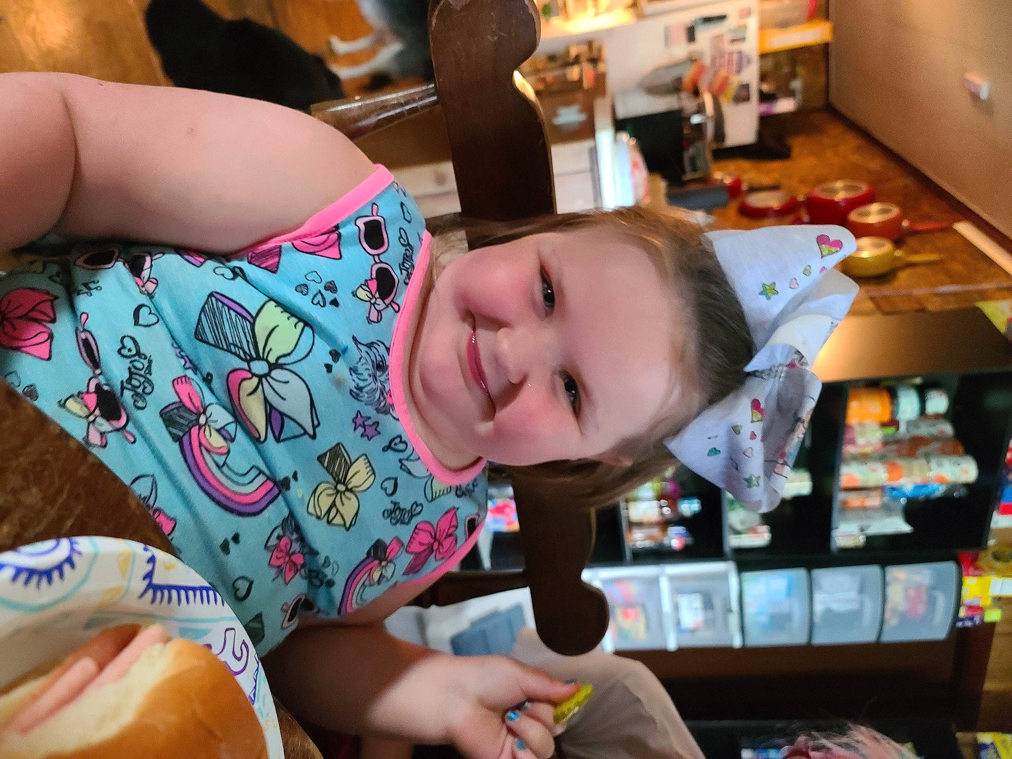 Rylee Clark is registered to the contest to win money with this photo: child, finger, joy, person, thumb, toddler