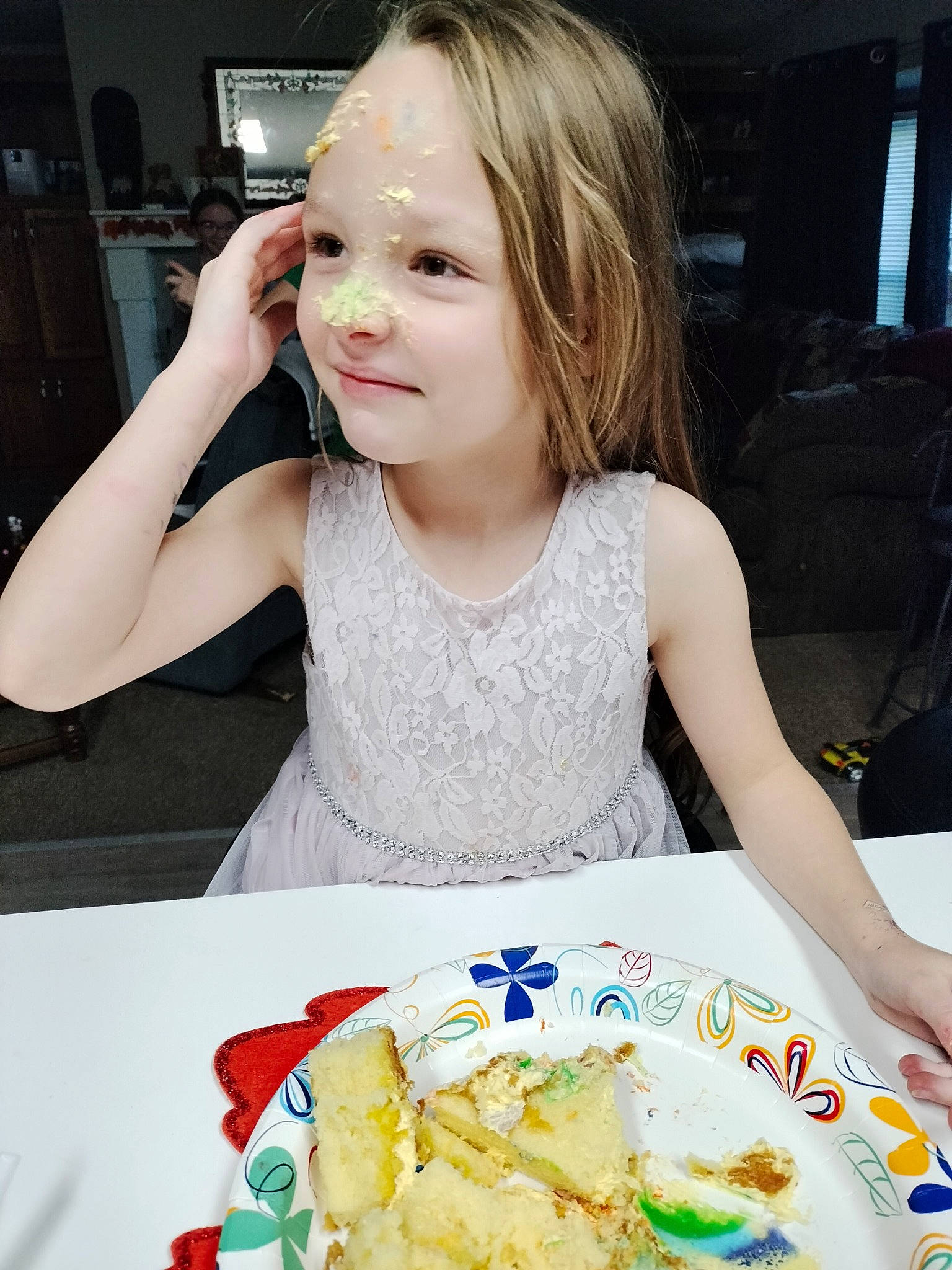 Emma Googe joined the competition — help win amazing prizes! chair, child, comfort_food, cuisine, desk, dish, dishware, finger_food, food, food_craving, ingredient, joy, junk_food, person, plate, recipe, smile, staple_food, sweetness, table