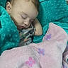 Hazel joined the competition — help win amazing prizes! baby, sleeping, blanket, turquoise, pink, floral, cozy, infant, face, child, soft, rest, peaceful, indoor, cute, toddler, head, comfort, clothing, portrait