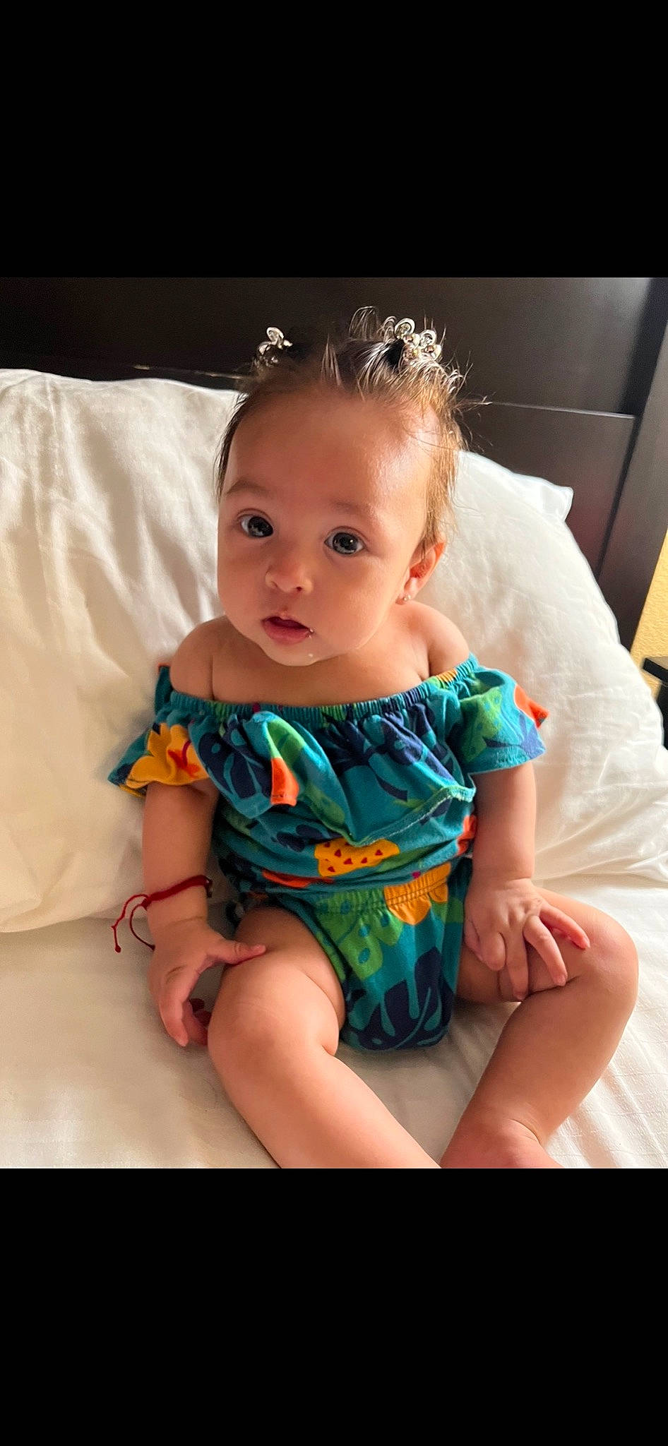 Alliana joined the competition — help win amazing prizes! baby, baby_toddler_clothing, child, comfort, day_dress, dress, face, flash_photography, hair, hairstyle, happy, head, human_body, iris, person, product, skin, sleeve, textile, thigh