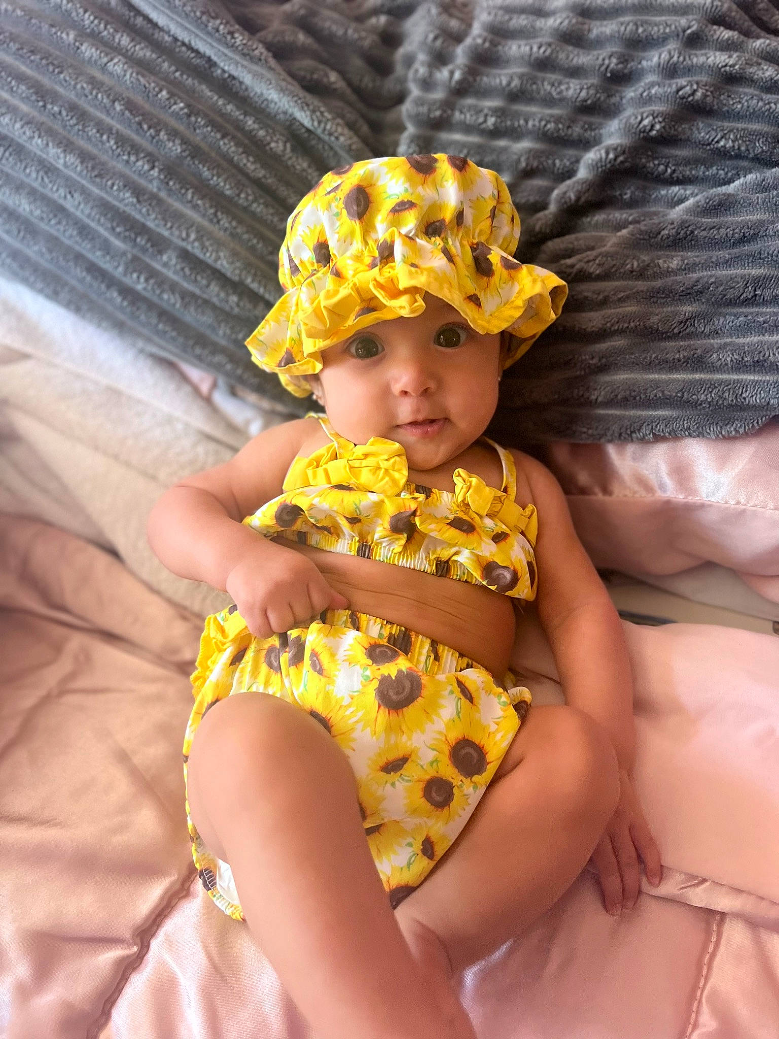 Alliana is registered to the contest to win money with this photo: baby_toddler_clothing, cap, child, costume_hat, crown, event, eye, fashion_design, fun, happy, hat, headgear, headpiece, headwear, helmet, jewellery, person, skin, sun_hat, textile