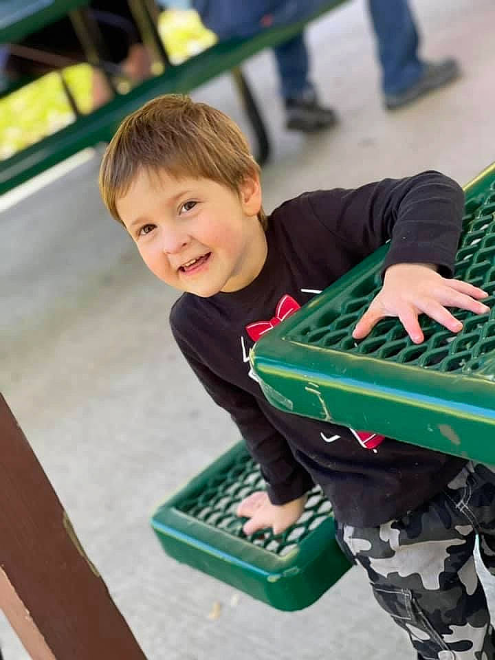 Bryce joined the competition — help win amazing prizes! child, city, event, flooring, folk_instrument, fun, grass, green, happy, joy, leg, leisure, person, play, recreation, shoe, sitting, smile, sneakers, t_shirt