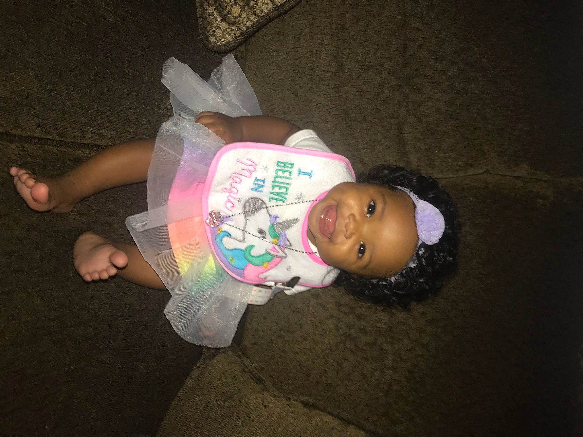 Leilani is registered to the contest to win money with this photo: baby, child, headwear, joy, person, toddler