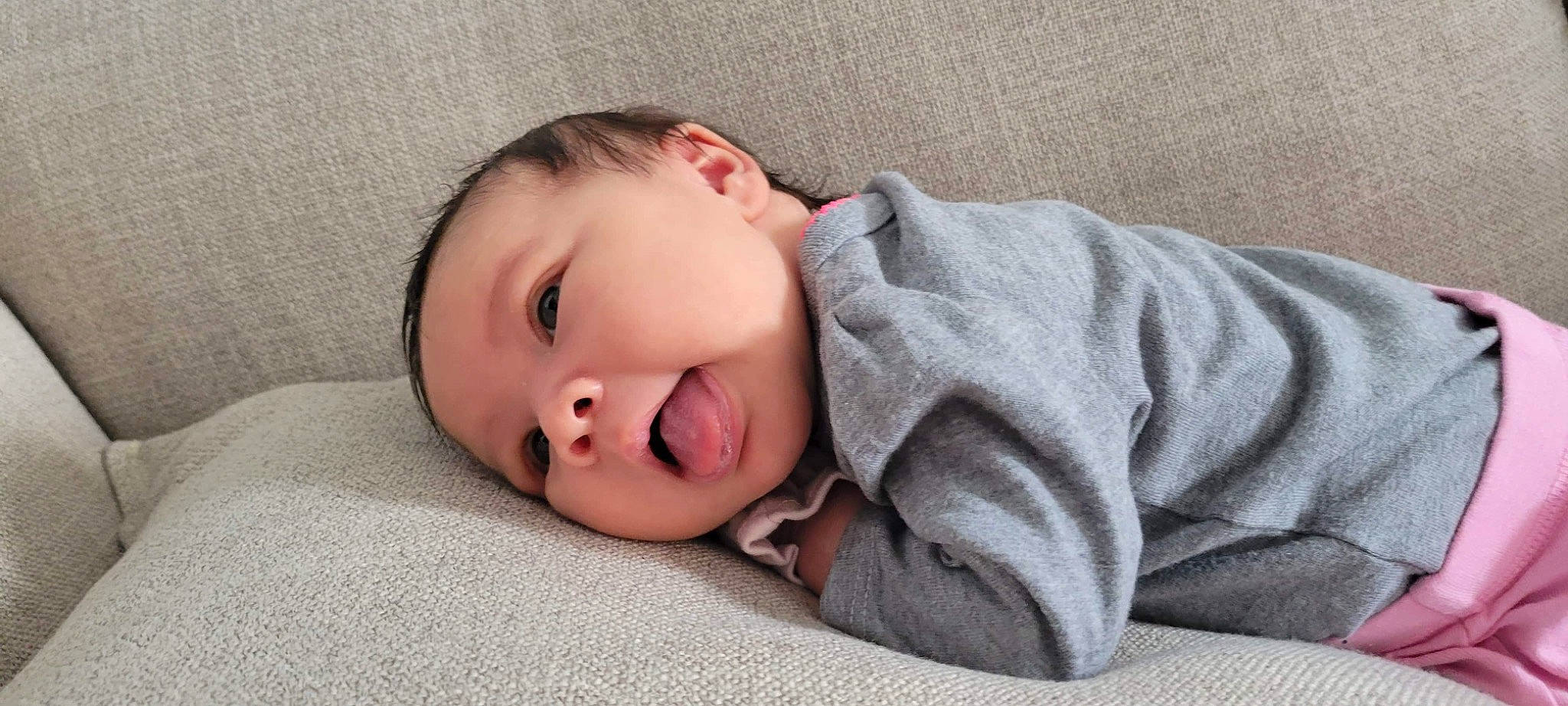 Madelynn joined the competition — help win amazing prizes! baby, baby_toddler_clothing, cheek, child, comfort, eyebrow, eyelash, face, flooring, fur, grass, grey, headwear, linens, lip, neck, nose, person, portrait_photography, skin