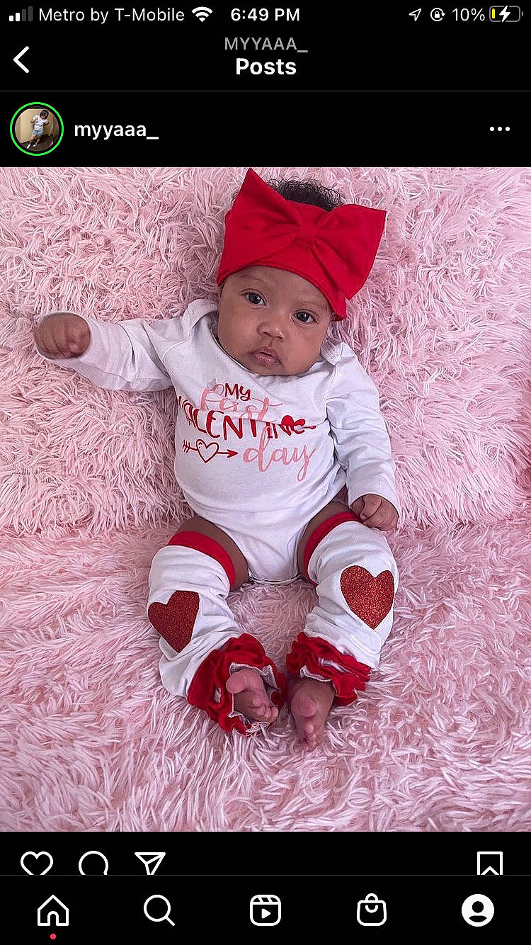 Mya Amour is registered to the contest to win money with this photo: baby, baby_toddler_clothing, beauty, cap, carmine, child, design, flash_photography, font, happy, hat, headgear, headwear, hood, magenta, pattern, person, photo_caption, pink, product