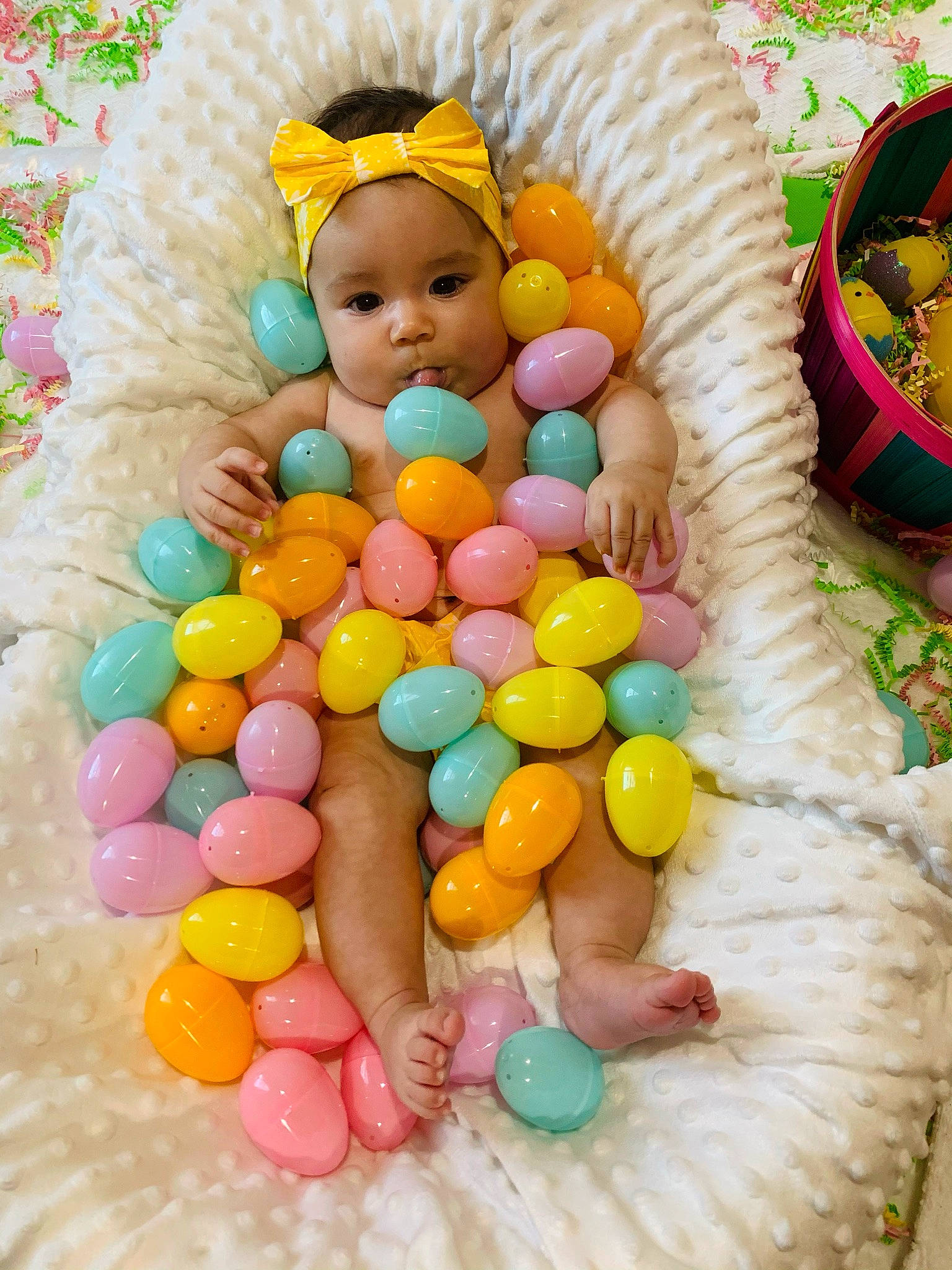 Samantha joined the competition — help win amazing prizes! baby_products, balloon, candy, child, confectionery, event, fun, hand, happy, heart, holiday, leisure, nail, party_supply, pattern, person, plant, play, sweetness, toddler