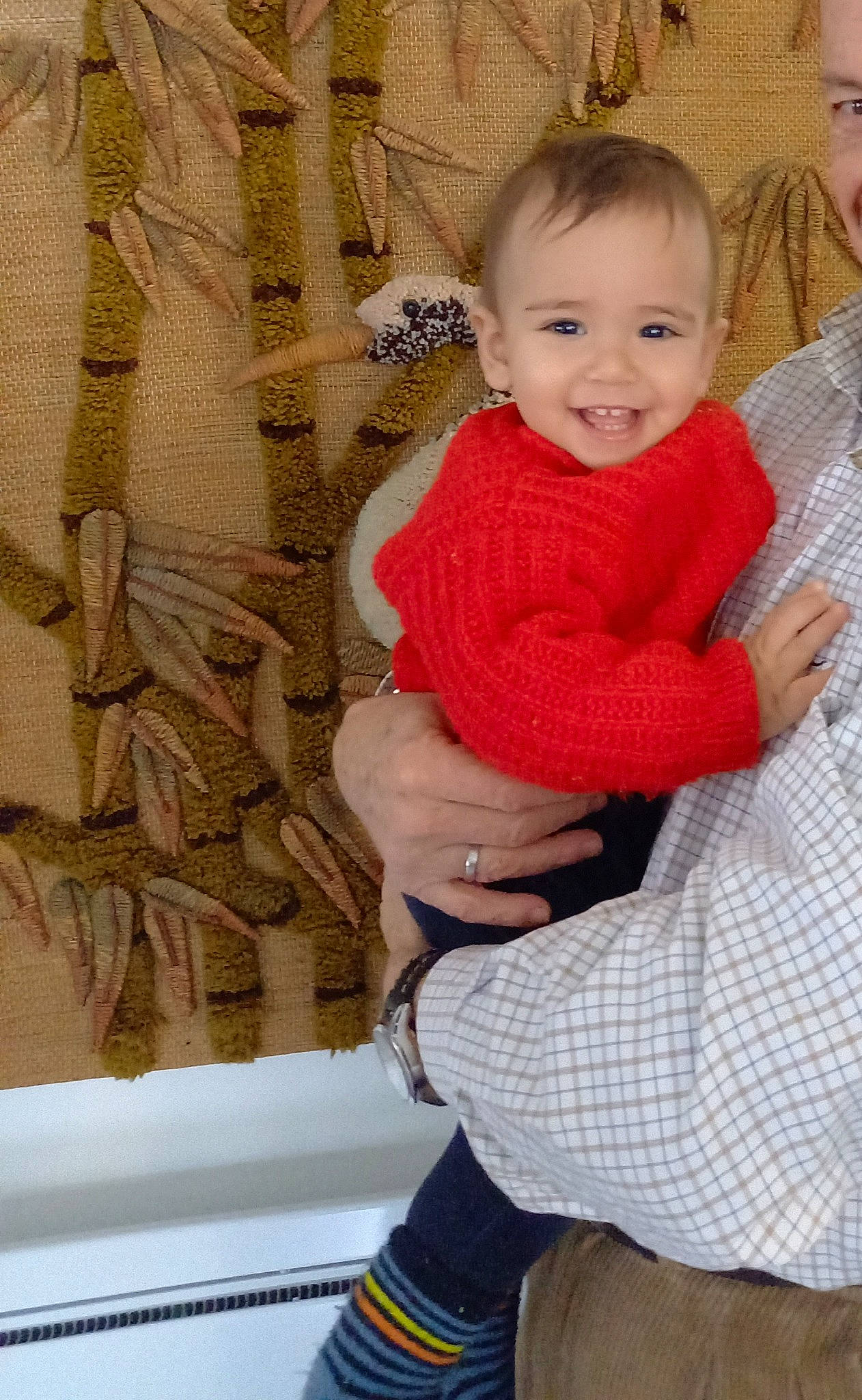 Zayan participe au concours pour gagner de l'argent avec cette photo : baby, baby_products, baby_toddler_clothing, cheek, child, comfort, ear, finger, joy, knitting, laugh, love, nose, person, sock, textile, thumb, toddler, tooth, trunk