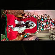 Owen is registered to the contest to win money with this photo: art, carmine, display_device, electronic_device, event, fictional_character, flat_panel_display, font, graphic_design, graphics, led_backlit_lcd_display, magenta, media, modern_art, painting, rectangle, room, television, tree, visual_arts
