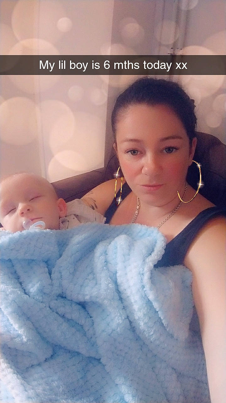 Cruz joined the competition — help win amazing prizes! arm, baby, birth, black_hair, cheek, child, daughter, eye, eyebrow, face, happy, linens, mother, nose, person, photo_caption, photography, skin, smile, textile