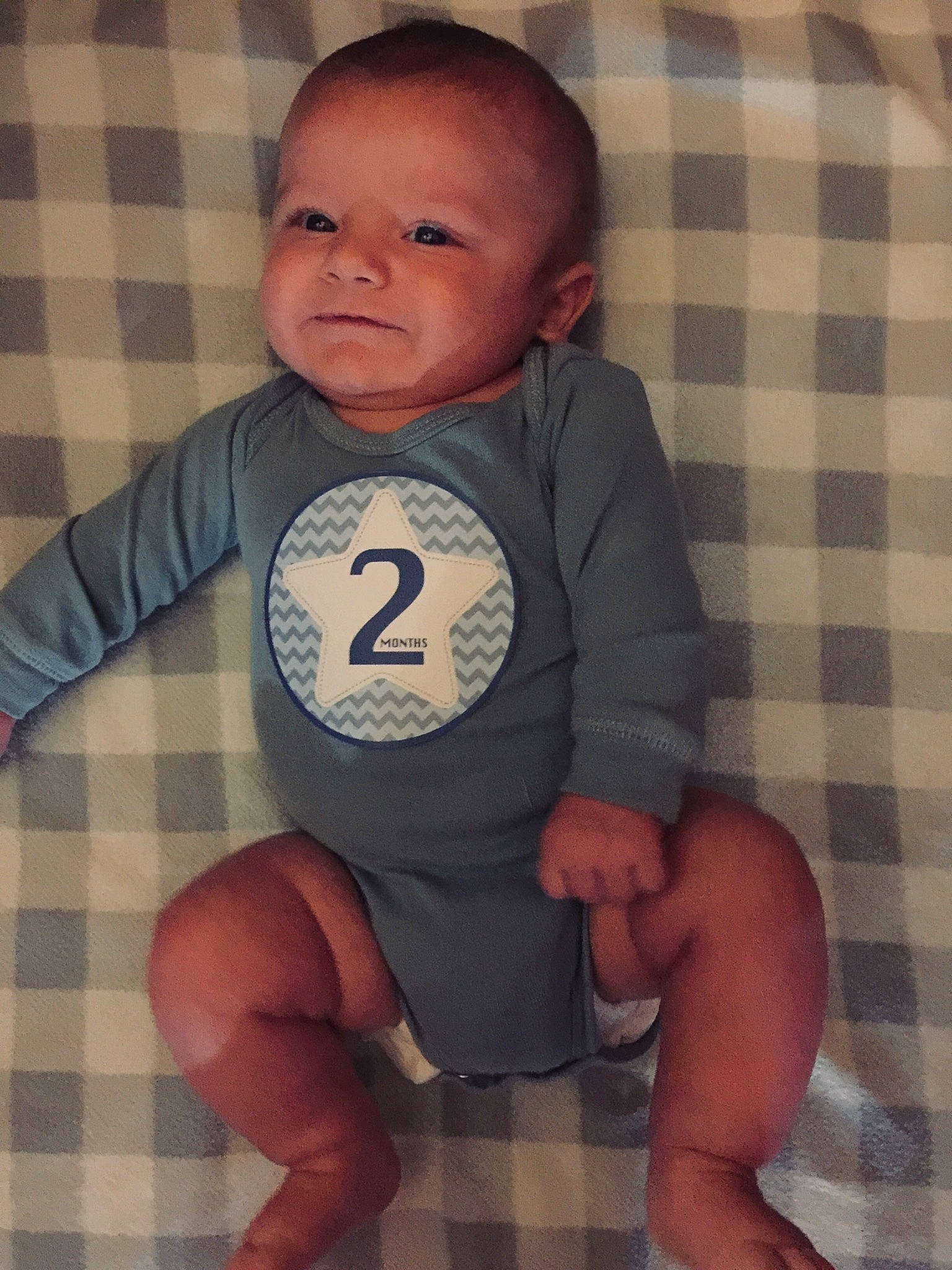 Knox Ryder Parker is registered to the contest to win money with this photo: baby, baby_toddler_clothing, child, person, toddler