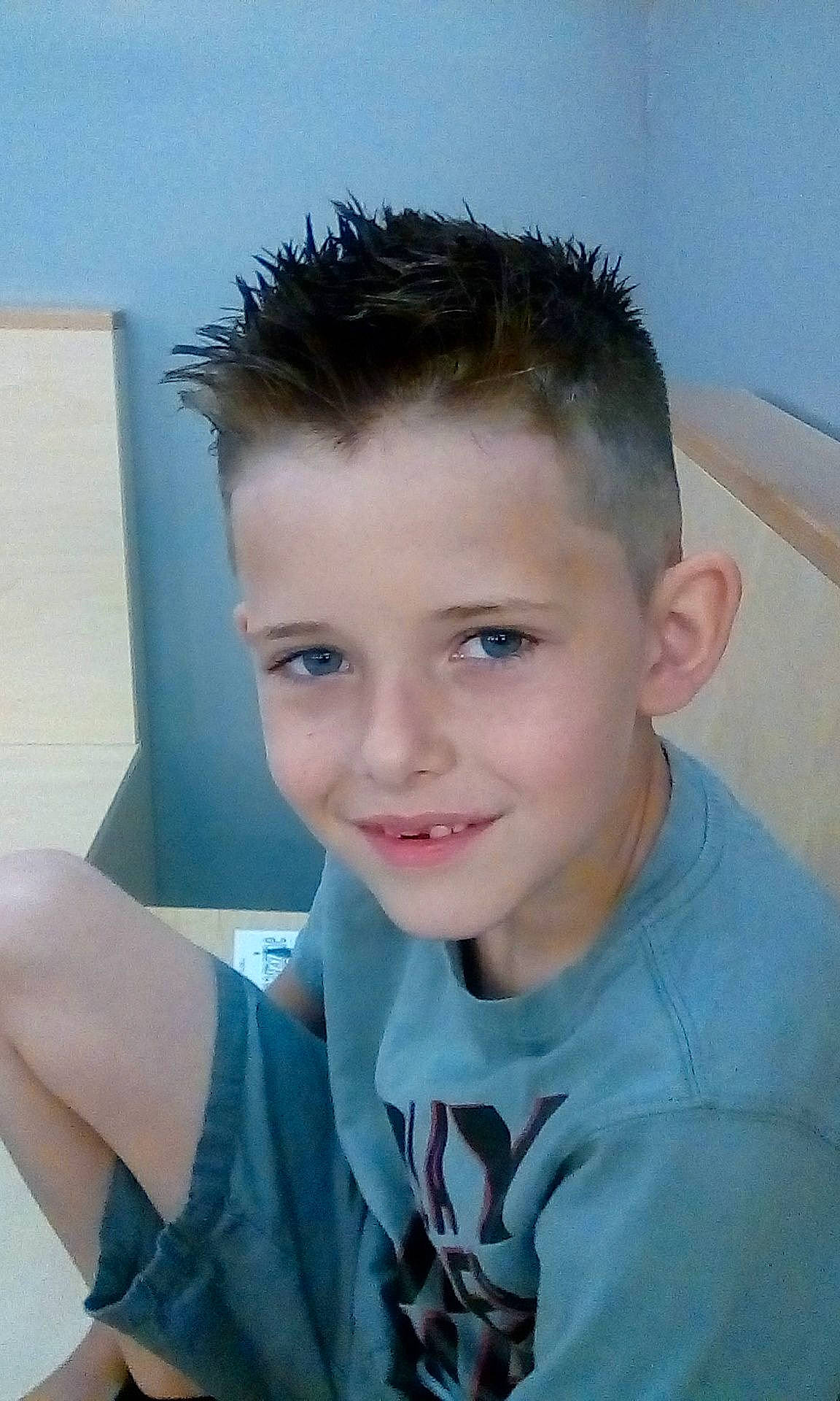 Bradyn joined the competition — help win amazing prizes! black_hair, buzz_cut, caesar_cut, cheek, child, chin, cool, crew_cut, ear, eyebrow, face, forehead, hair, hairstyle, head, jaw, joy, mohawk_hairstyle, neck, nose