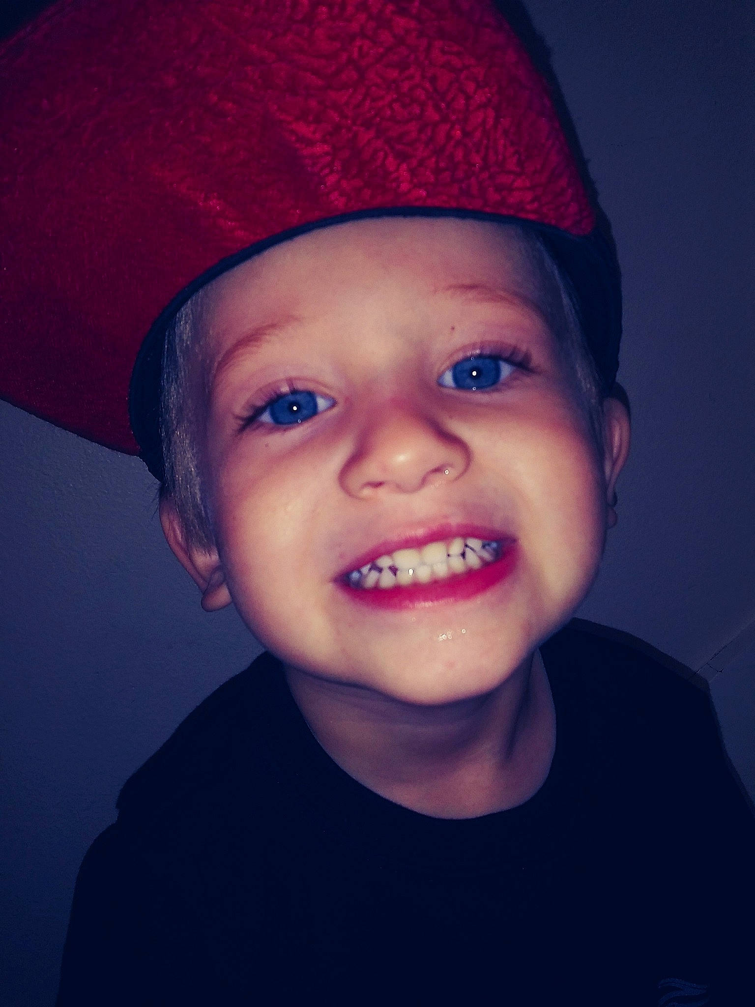 Zayne is registered to the contest to win money with this photo: cheek, child, chin, cool, eye, eyebrow, face, facial_expression, forehead, fun, hat, head, joy, lip, mouth, nose, organ, person, skin, smile