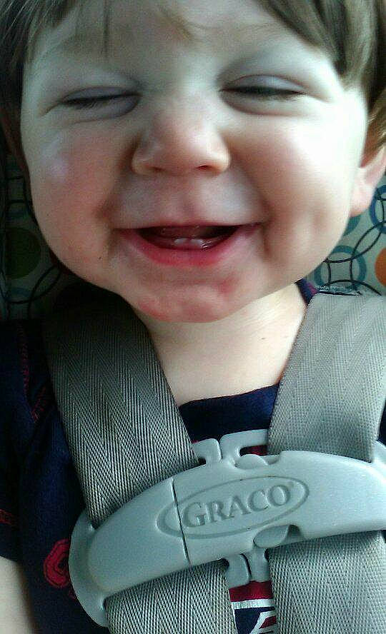 Kazden is registered to the contest to win money with this photo: cheek, child, chin, cool, eye, facial_expression, finger, fun, girl, infant, jaw, joy, laughter, lip, mouth, nose, person, product, smile, toddler